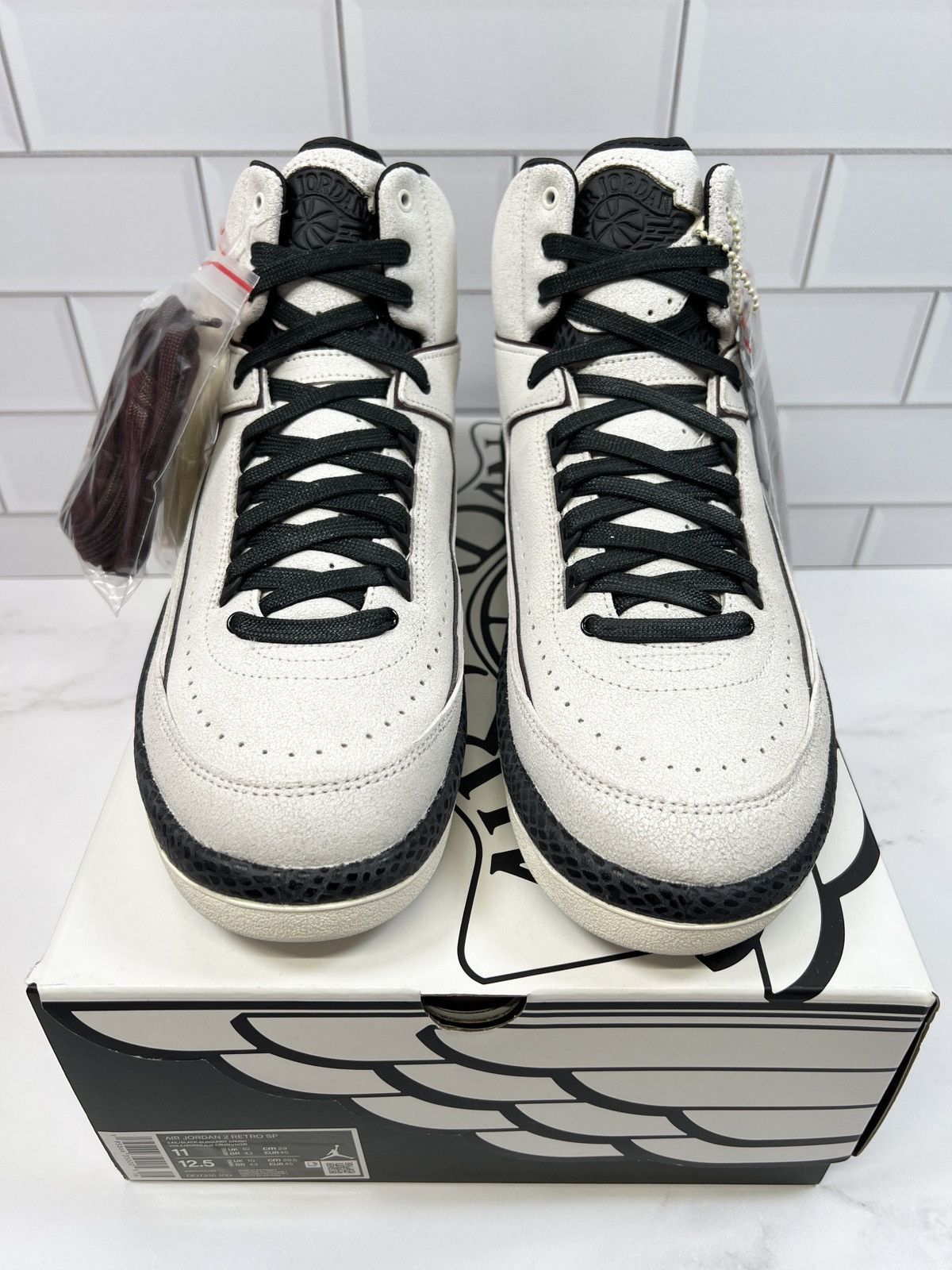 Jordan Brand NEW Nike Retro Air Jordan A Ma Maniere Airness 2s 2 Mens Men Size US 11 / EU 44 - 2 Thumbnail