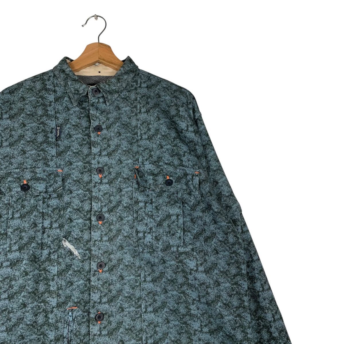 Japanese Brand MICHIKO LONDON Oversized Flannel Shirt Jacket #1375-C62 Size US M / EU 48-50 / 2 - 5 Thumbnail