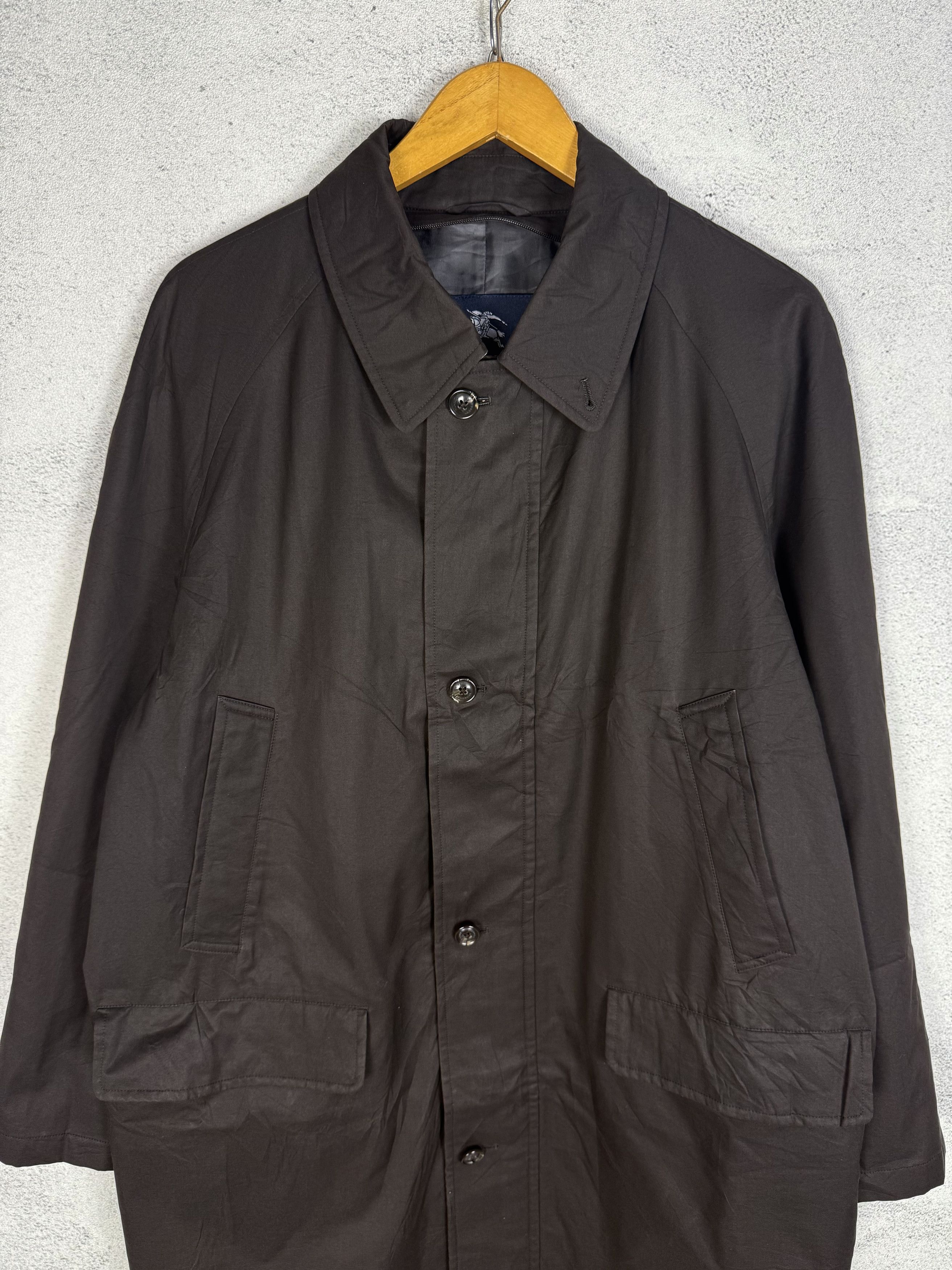 Burberry Vintage Burberry Coat Jacket Size US L / EU 52-54 / 3 - 2 Thumbnail