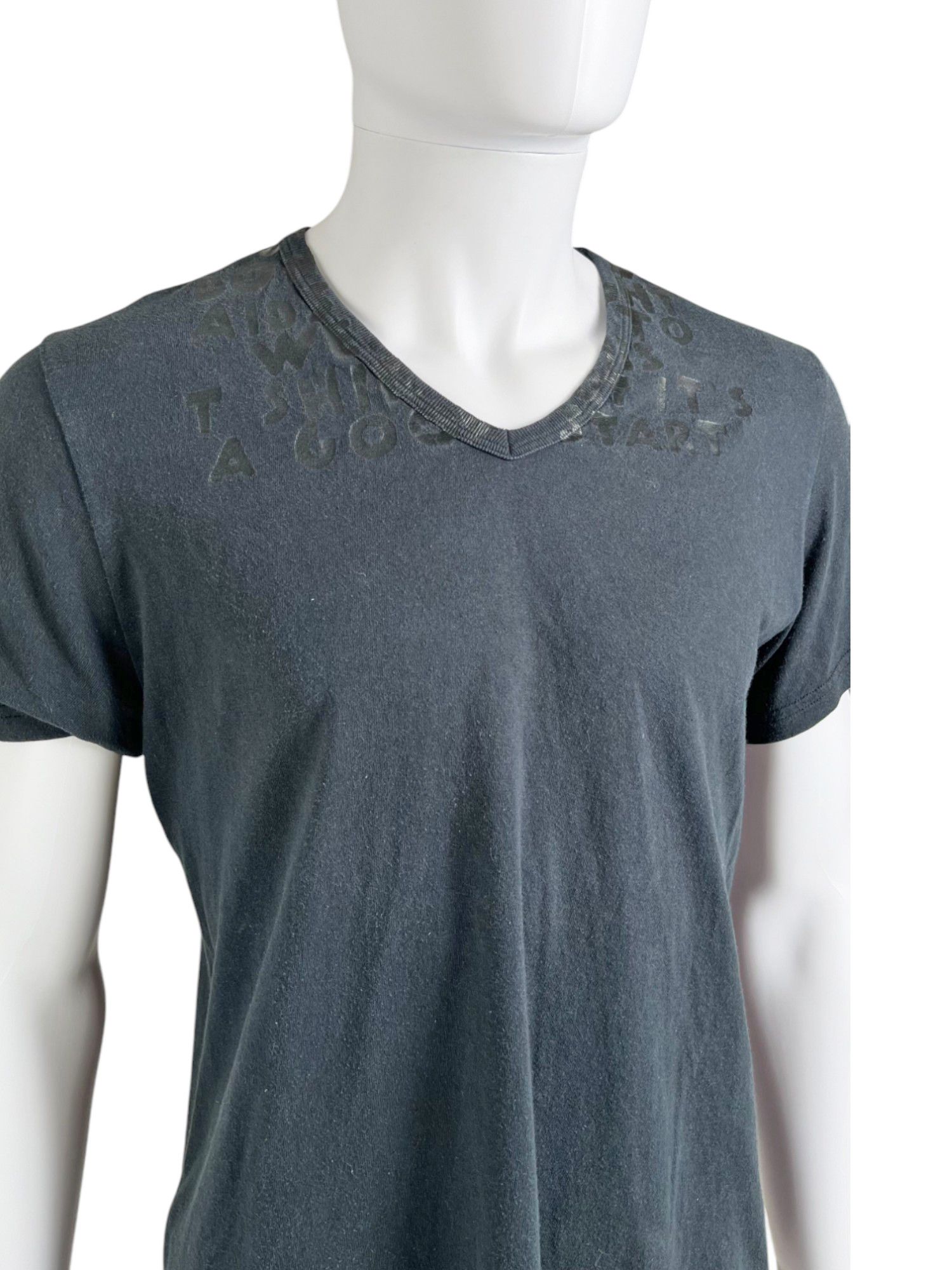 Maison Margiela Martin Margiela AIDS Charity Black Tee Size US M / EU 48-50 / 2 - 4 Thumbnail
