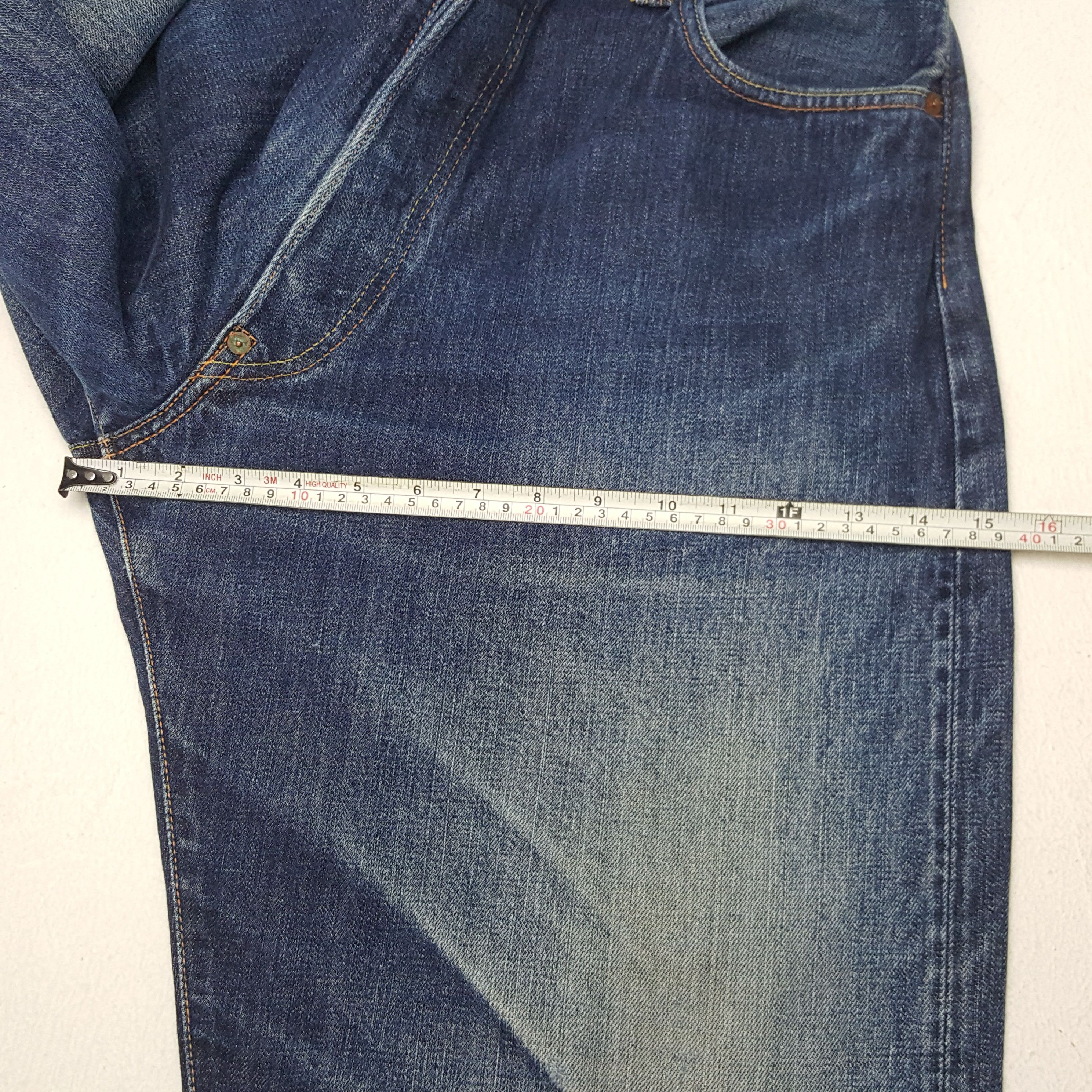 Evisu Vintage Evisu Japanese Brand Daicock Custom Art Denim Jeans Size US 35 - 11 Thumbnail