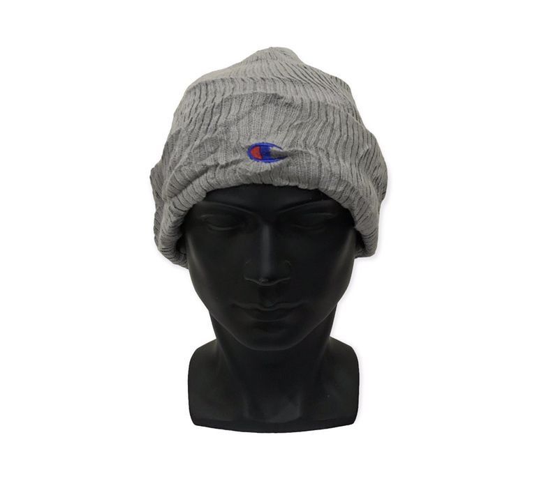 image of Champion Small Logo Beanie Hat, Men's