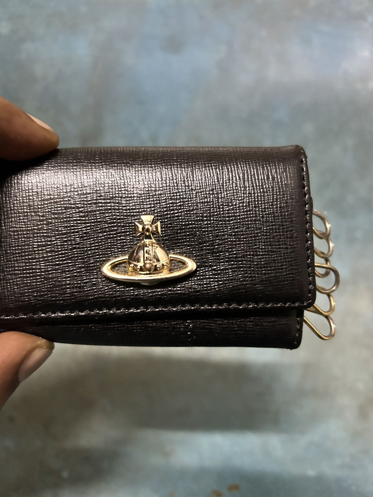 Vivienne Westwood London Leather Key Case Size ONE SIZE - 11 Thumbnail