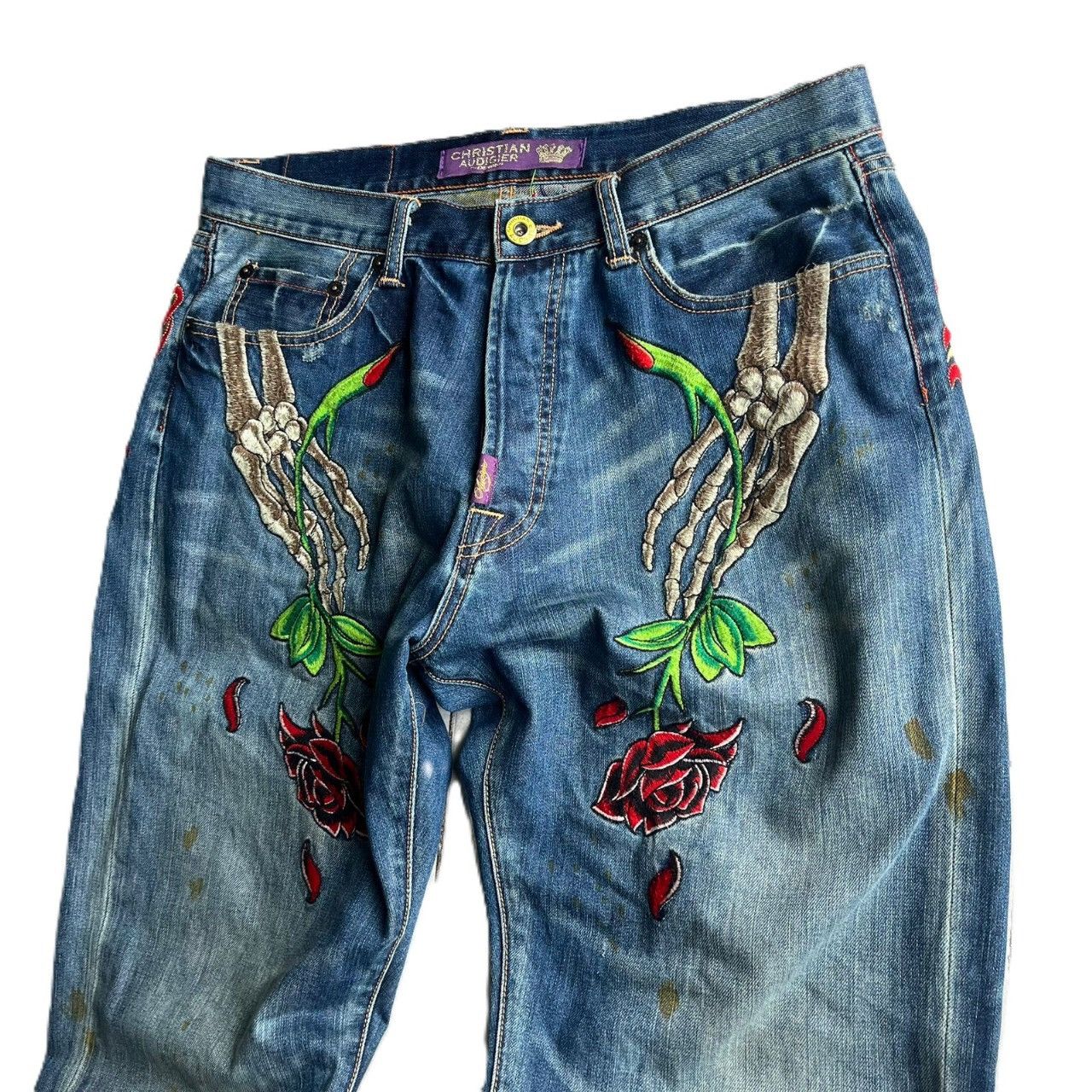 Christian Audigier Christian Audigier Jeans Size US 36 / EU 52 - 4 Thumbnail