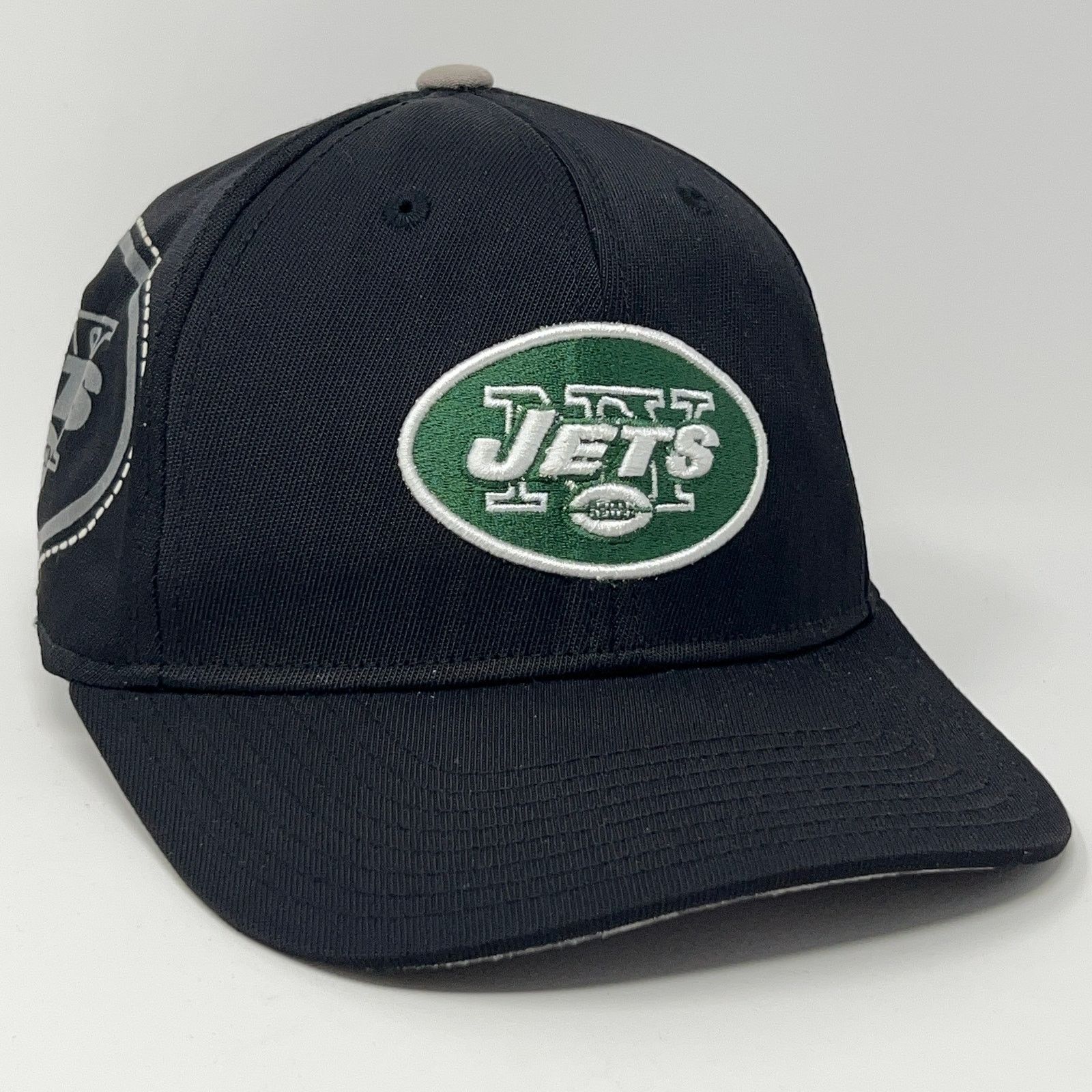 Reebok New York NY Jets Hat Baseball Cap NFL Reebok Black L-XL Size ONE SIZE - 1 Thumbnail