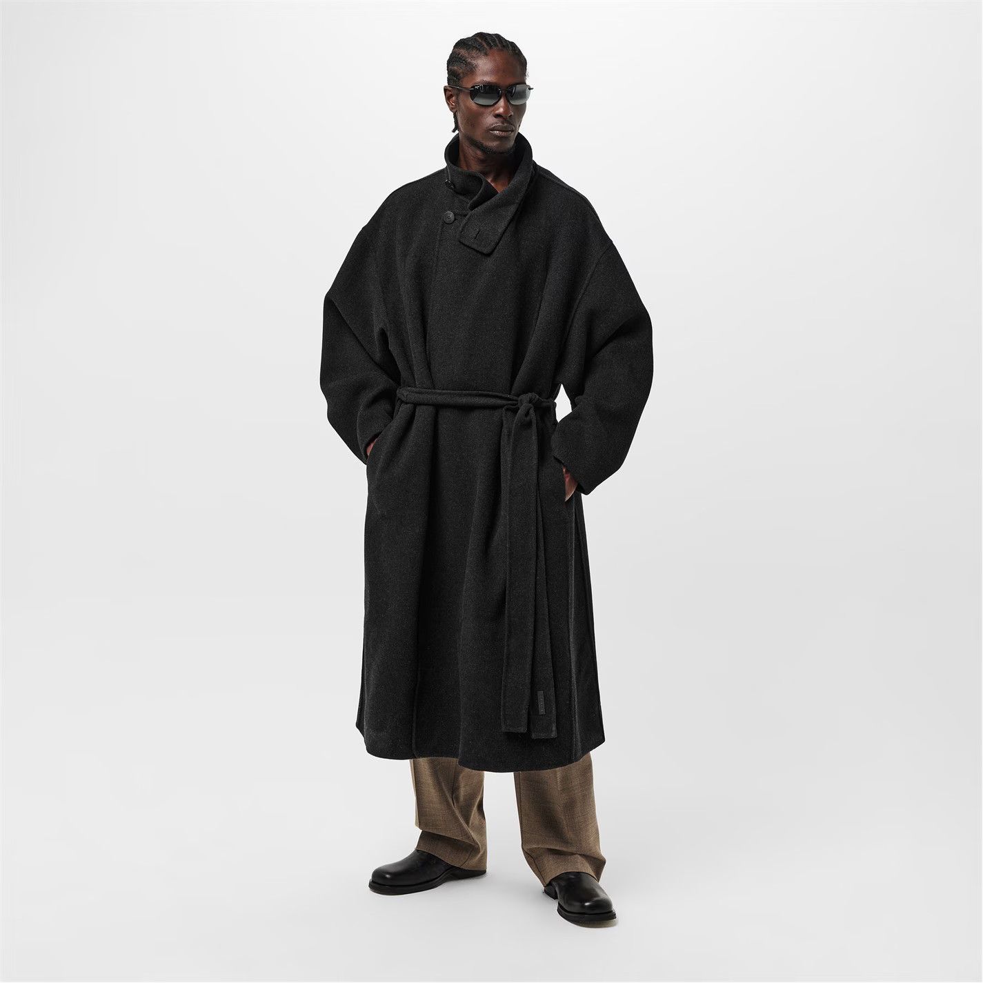 Fear of God o1g2r1mq0426 Structured Overcoat in Black Size US M / EU 48-50 / 2 - 6 Thumbnail
