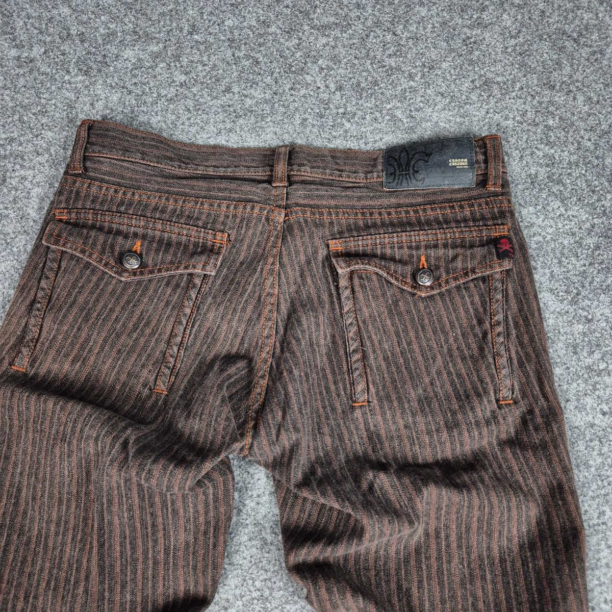 If Six Was Nine Custom Culture Flare Jeans Size US 33 - 4 Thumbnail