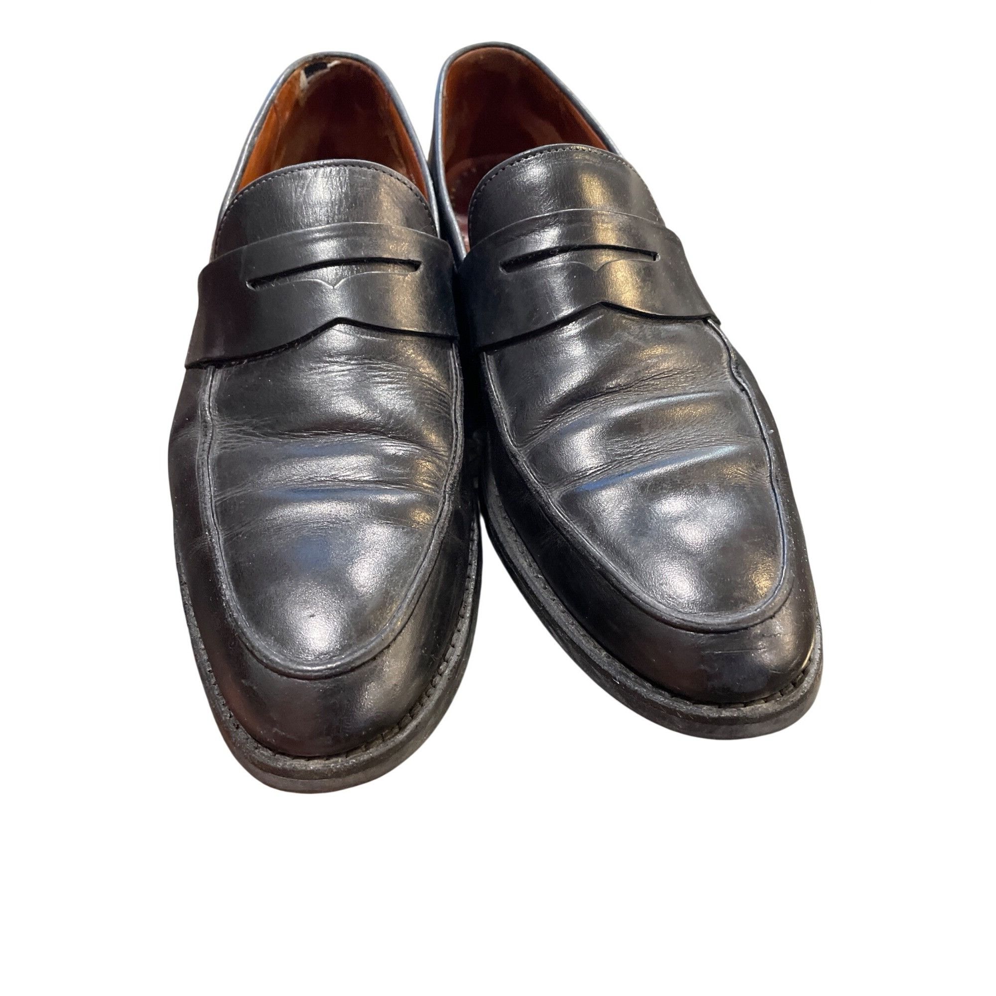Allen Edmonds Allen Edmonds Presidio mens black leather slip loafers sz 12 Size US 12 / EU 45 - 10 Thumbnail