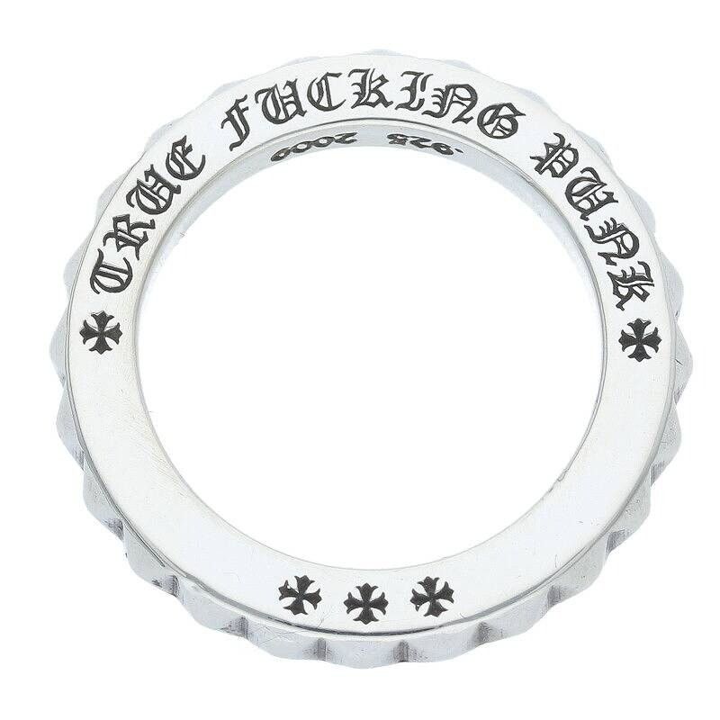 Chrome Hearts Chrome Hearts Big Punk Silver Ring No. 12 TFP Size ONE SIZE - 1 Thumbnail