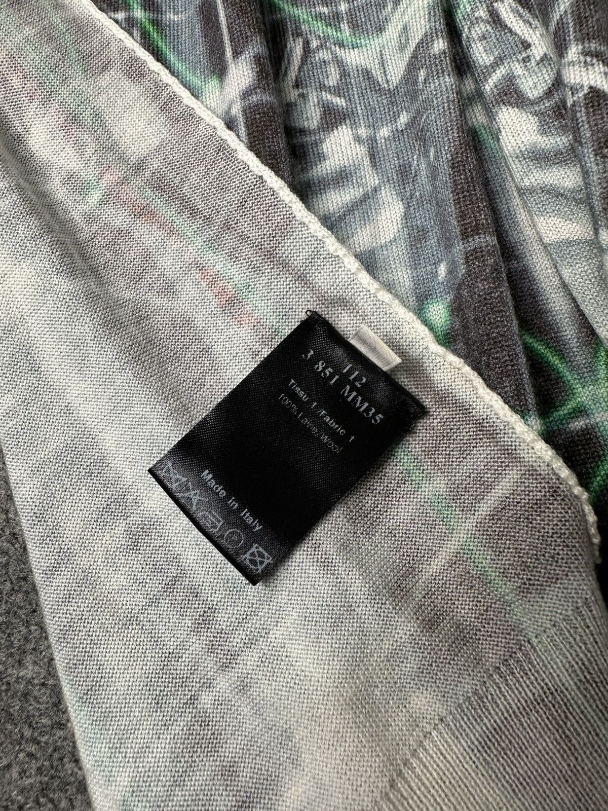 Jean Paul Gaultier Jean Paul Gaultier Monsieur S/S1996 X-Ray Vision Wool Scarf Size ONE SIZE - 11 Thumbnail
