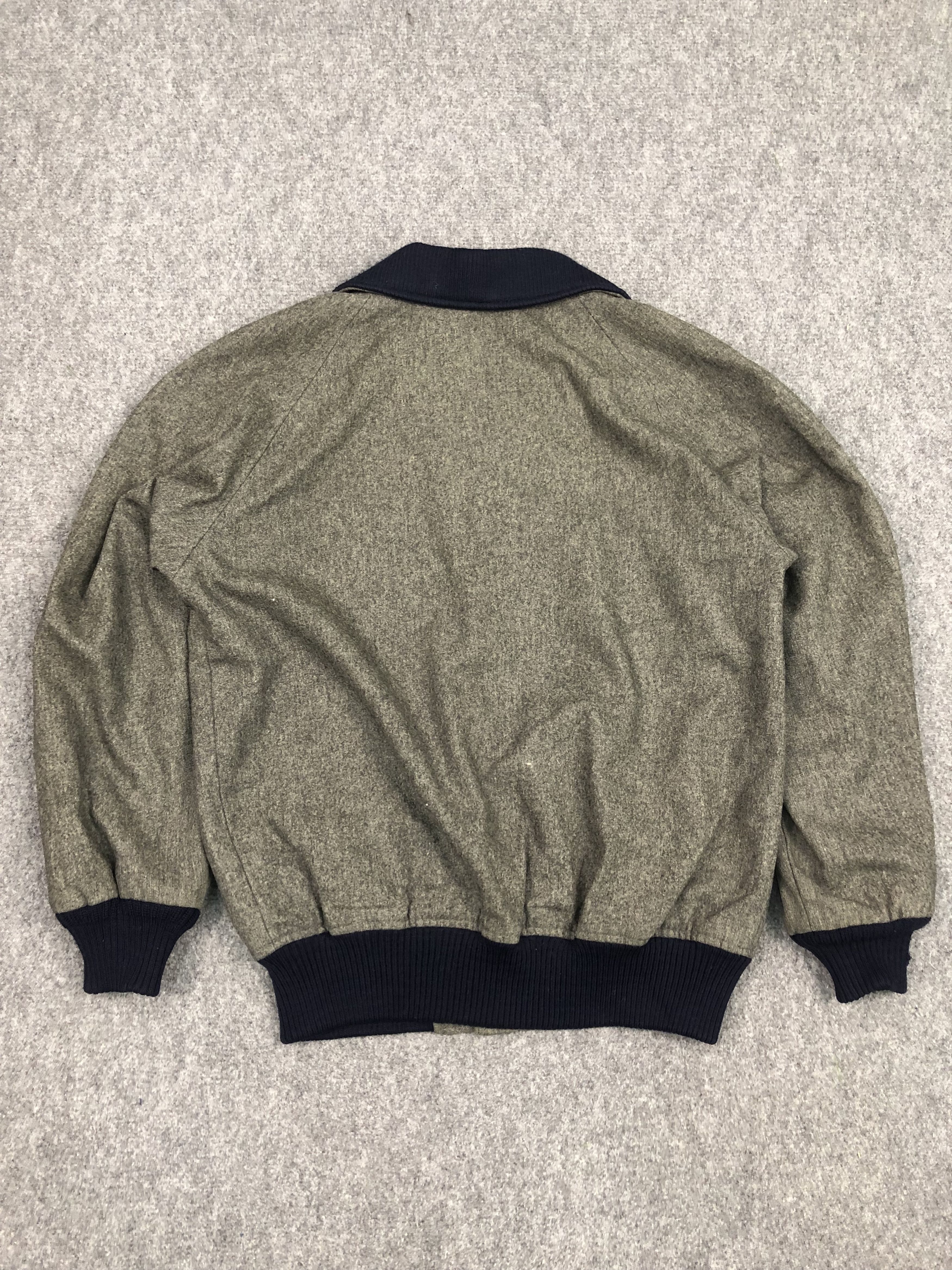 McGregor Vintage 90s Mcgregor Wool Varsity Jacket Gray V0142 Size US S / EU 44-46 / 1 - 2 Thumbnail