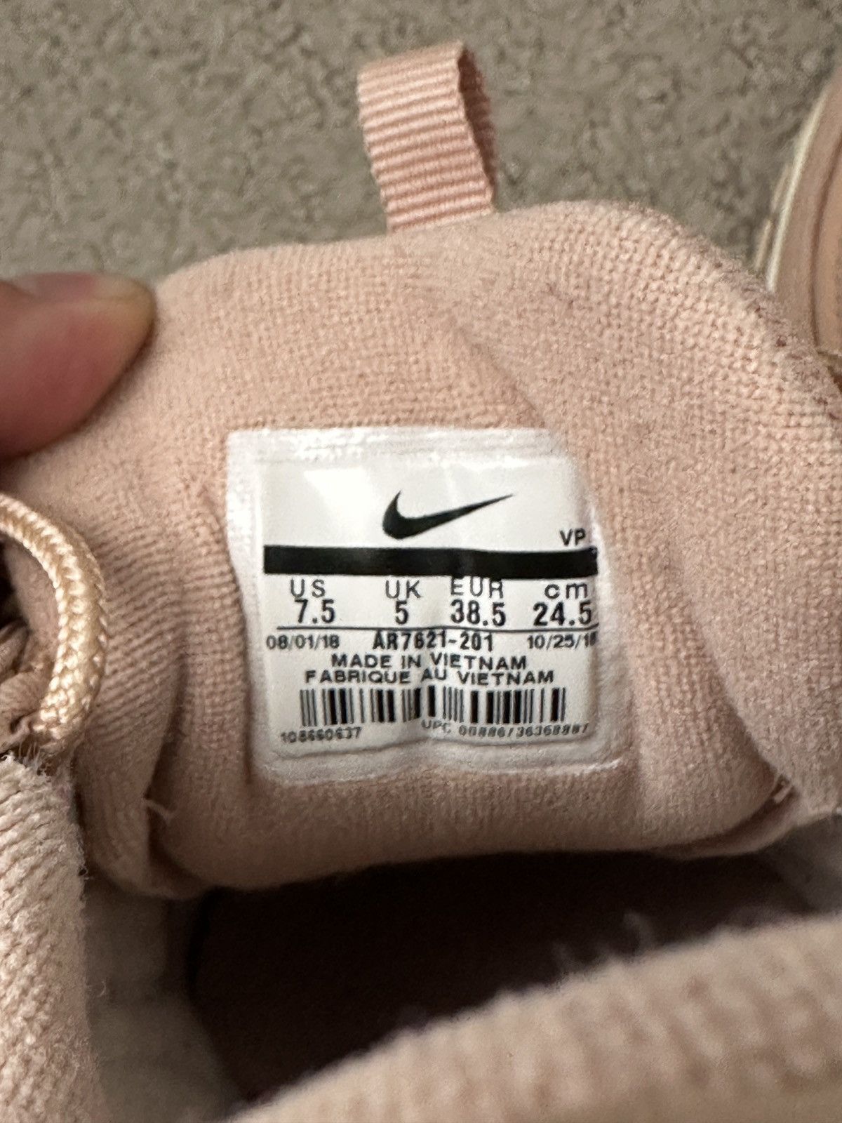 Nike Air Max 97 Pink Oxford Size US 7.5 / IT 37.5 - 6 Thumbnail