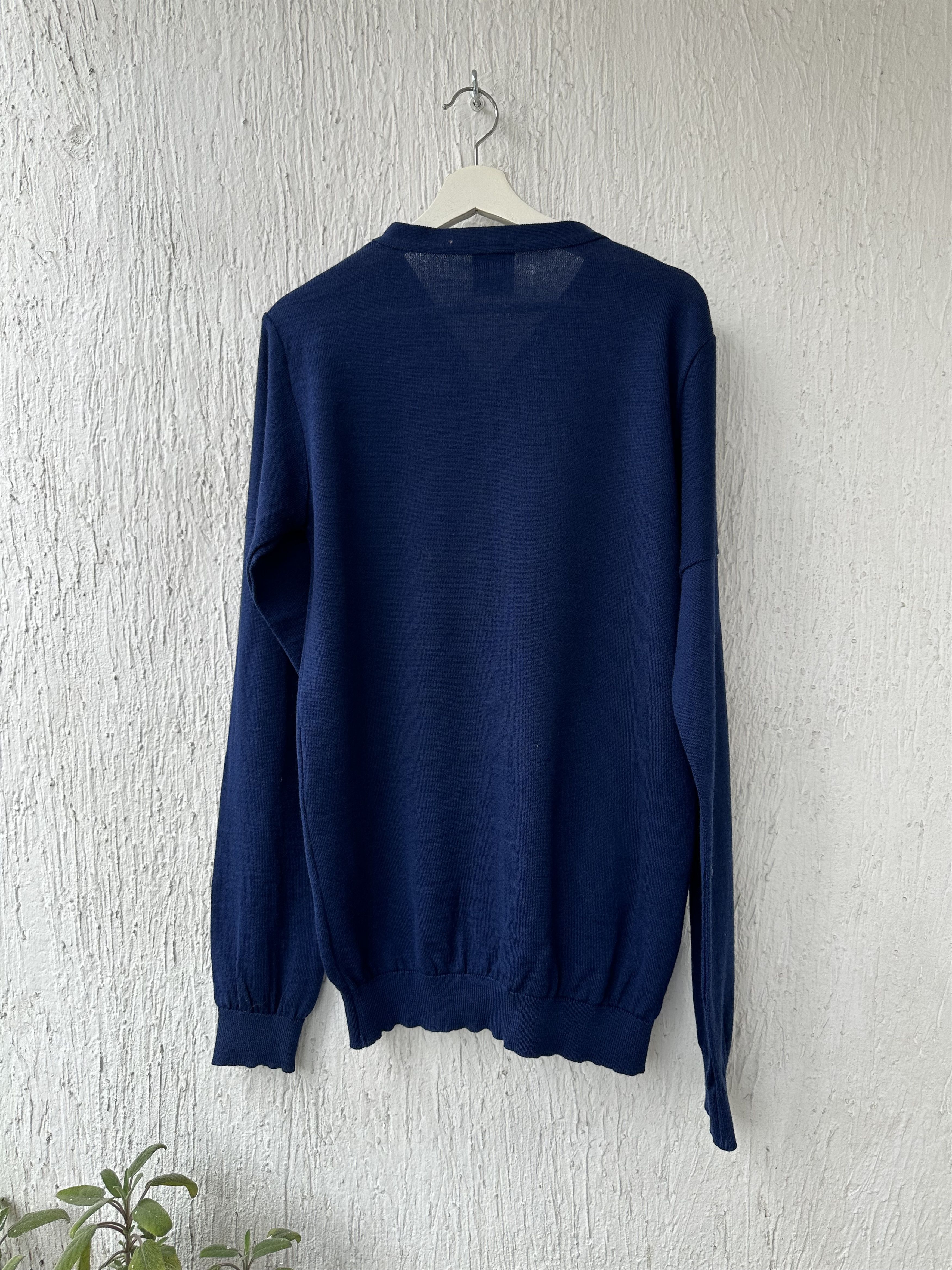 S.N.S. Herning blue wool cardigan Size US XL / EU 56 / 4 - 3 Thumbnail