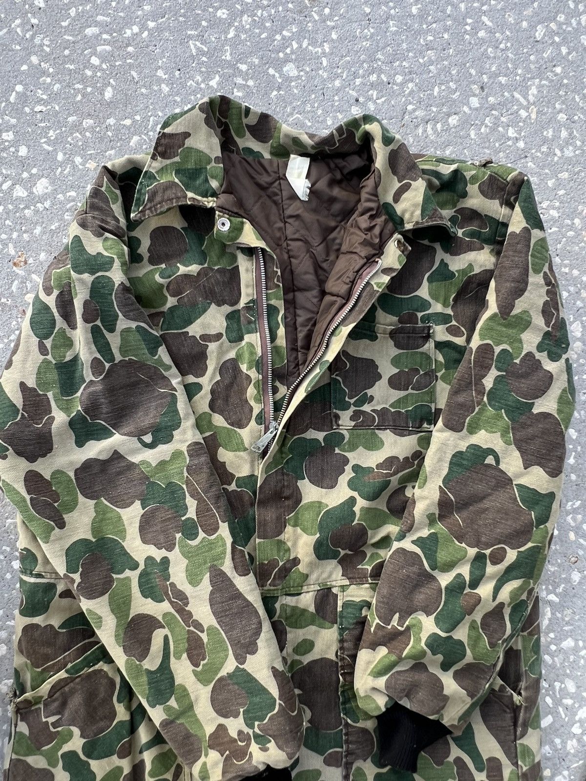 Other Vintage Duck Camo coveralls long sleeve overalls Size US XL / EU 56 / 4 - 4 Thumbnail