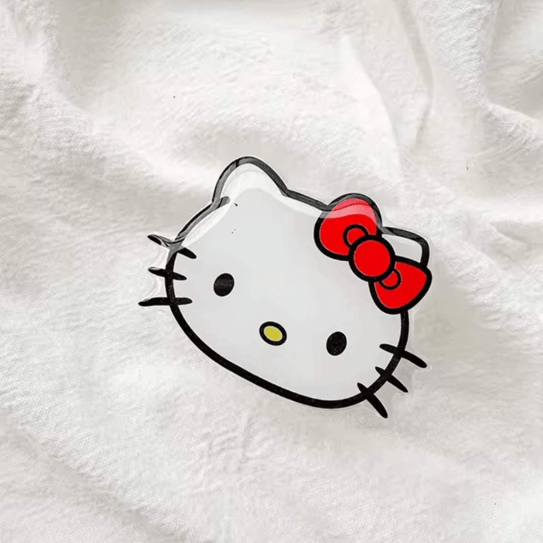 Japanese Brand HELLO KITTY Phone Socket Holder, White, NEW Size ONE SIZE - 4 Thumbnail