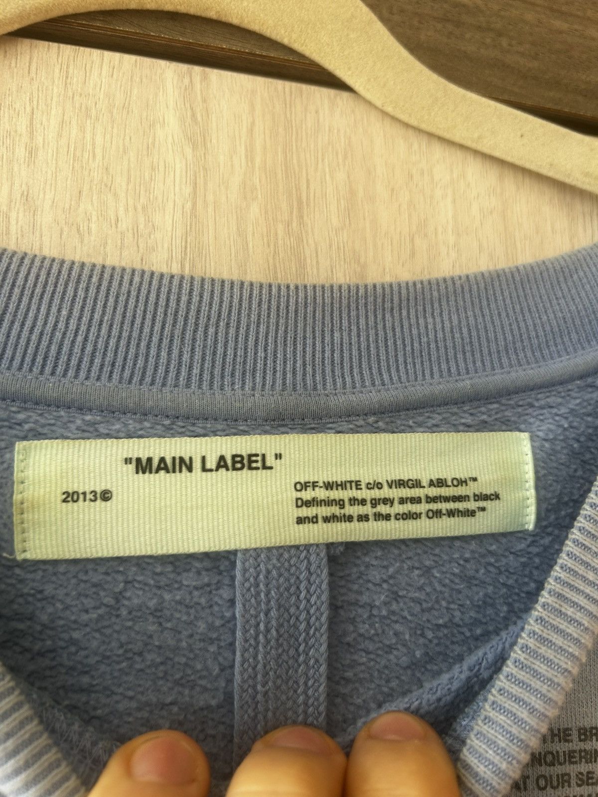 Off-White Off White State of Liberty Crew Size US L / EU 52-54 / 3 - 6 Thumbnail