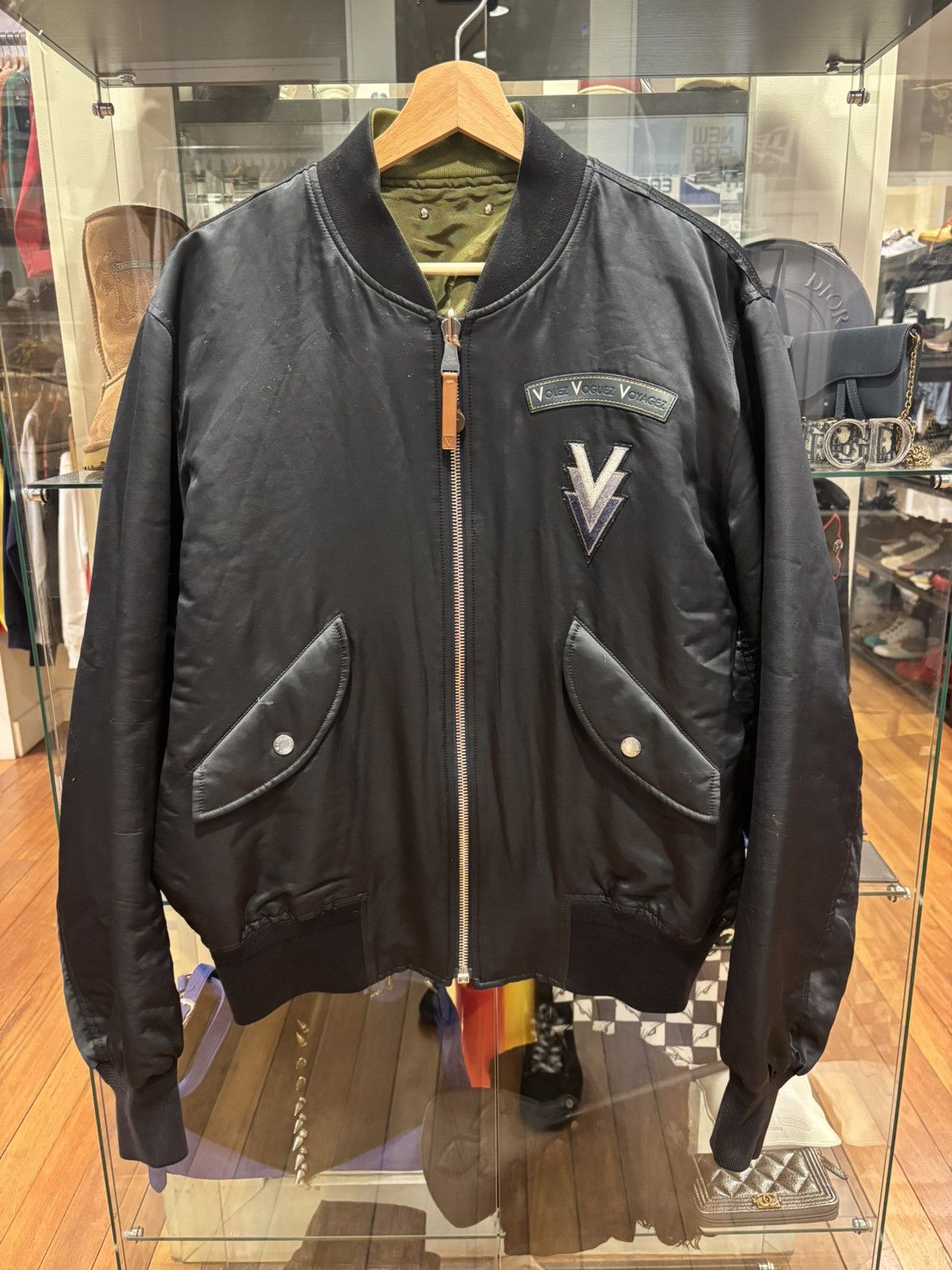 LV Reversible Bomber Jacket