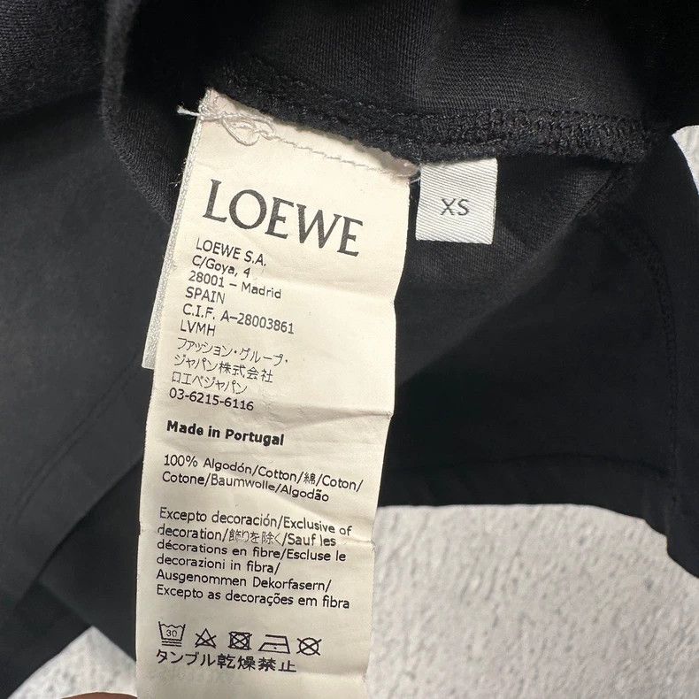 Loewe LOEWE Solid color wide version bat sleeve short sleeve T-s Size XS / US 0-2 / IT 36-38 - 5 Thumbnail