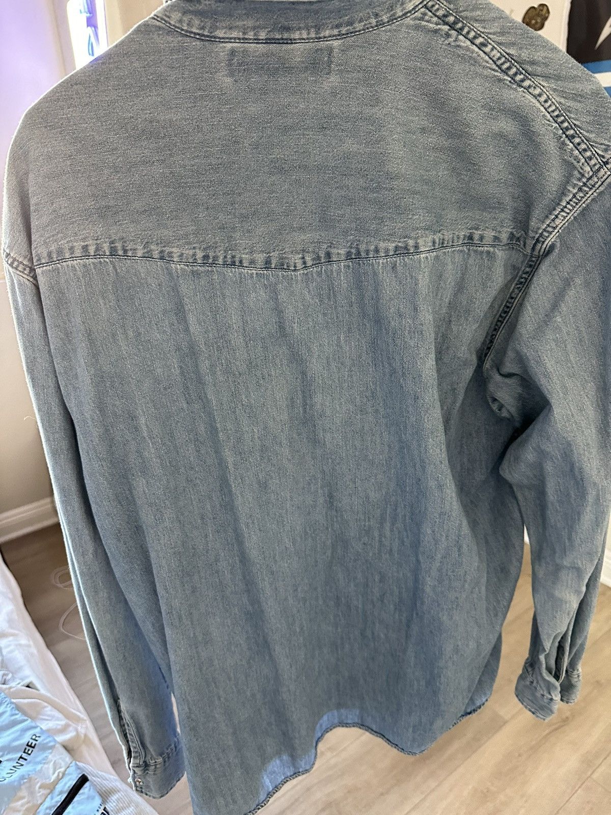 H&M × Vintage Denim Button Up Jacket Size US L / EU 52-54 / 3 - 3 Thumbnail