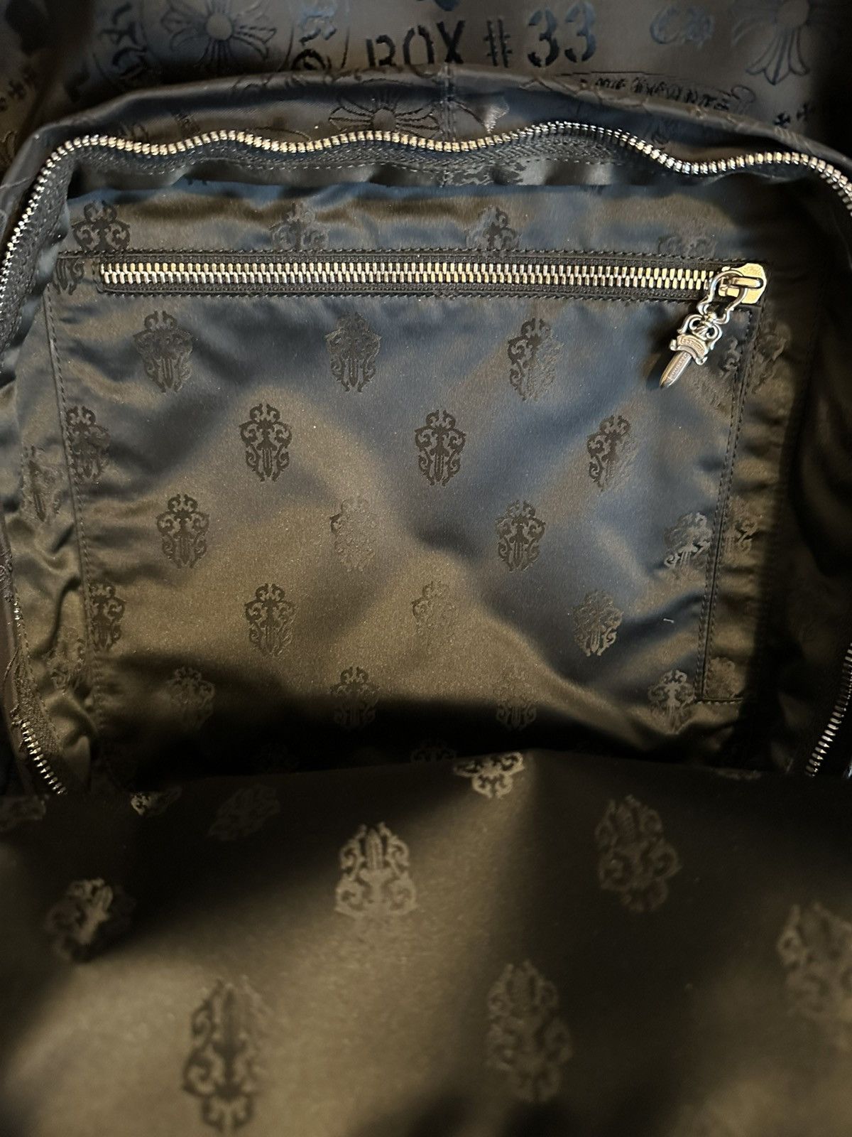 Chrome Hearts CHROME HEARTS STENCIL 7TH GRADE NYLON BACKPACK Size ONE SIZE - 12 Thumbnail
