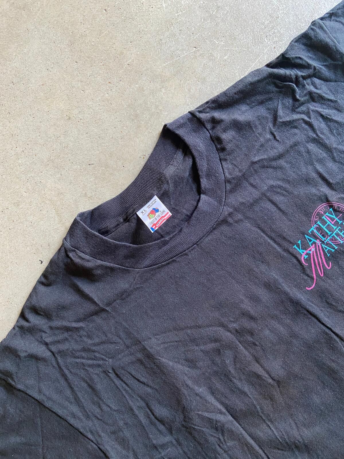 Fruit Of The Loom VTG Kathy Mattea "Lonesome Standard Time" Tee Sz XL Size US XL / EU 56 / 4 - 4 Thumbnail