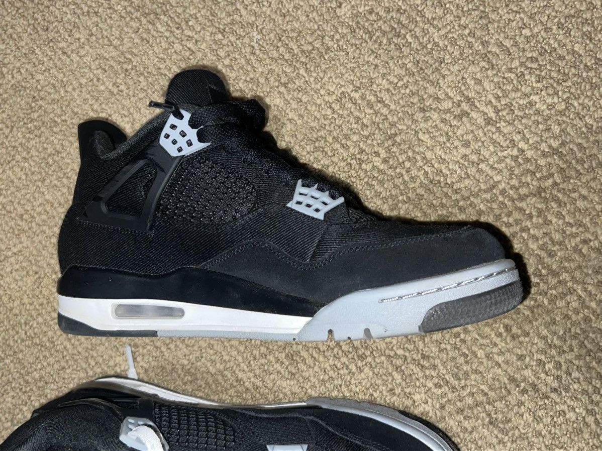 Jordan Brand Jordan 4 Black canvas Size US 9 / EU 42 - 5 Thumbnail