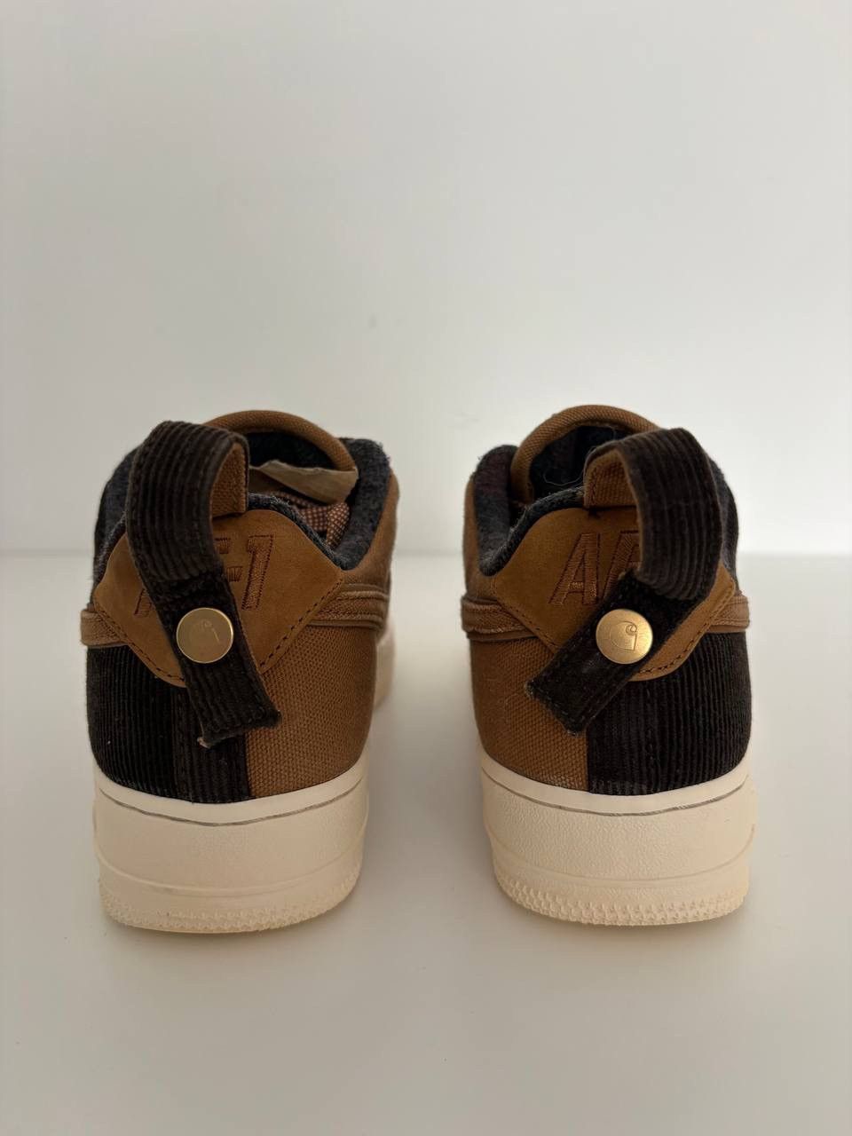 Carhartt Wip × Nike Nike x Carhartt WIP Air Force 1 Low Ale Brown Size US 6.5 / EU 39-40 - 6 Thumbnail