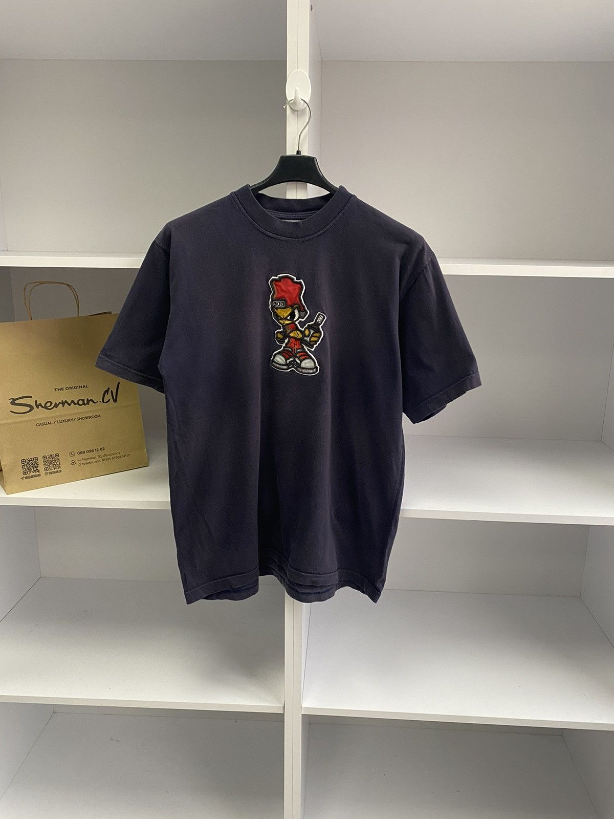 Vintage Vintage station skate Sk8 t-shirt Size US L / EU 52-54 / 3 - 3 Thumbnail
