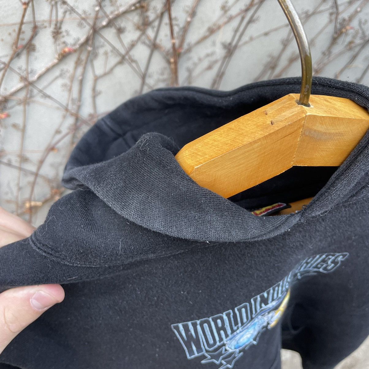 Vintage Vintage 90’s World Industries Skateboards Rare Hoodie Size S / US 4 / IT 40 - 15 Thumbnail