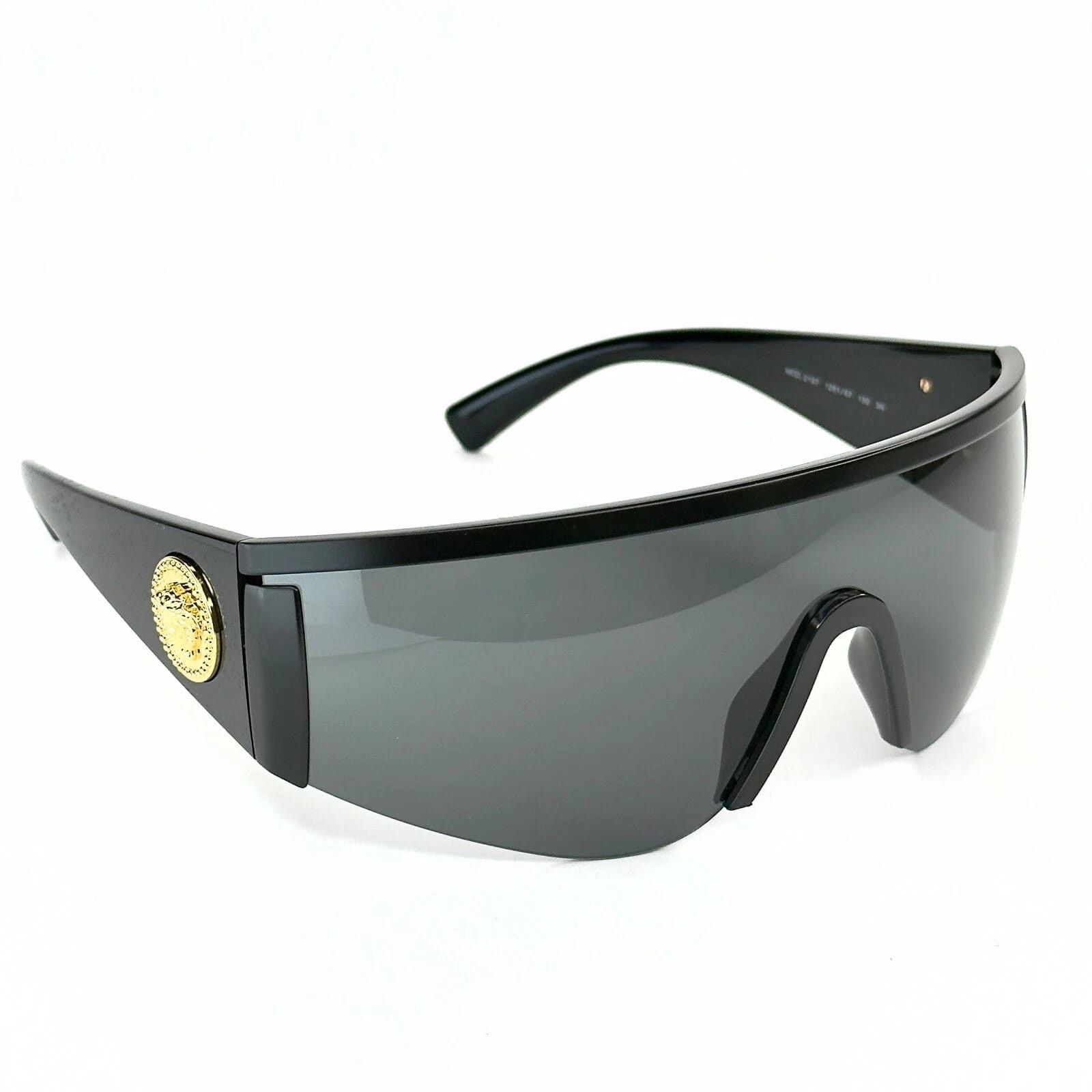 Versace VERSACE 2197 TRIBUTE SHIELD Matte VE2197 Unisex Sunglasses Size ONE SIZE - 9 Thumbnail
