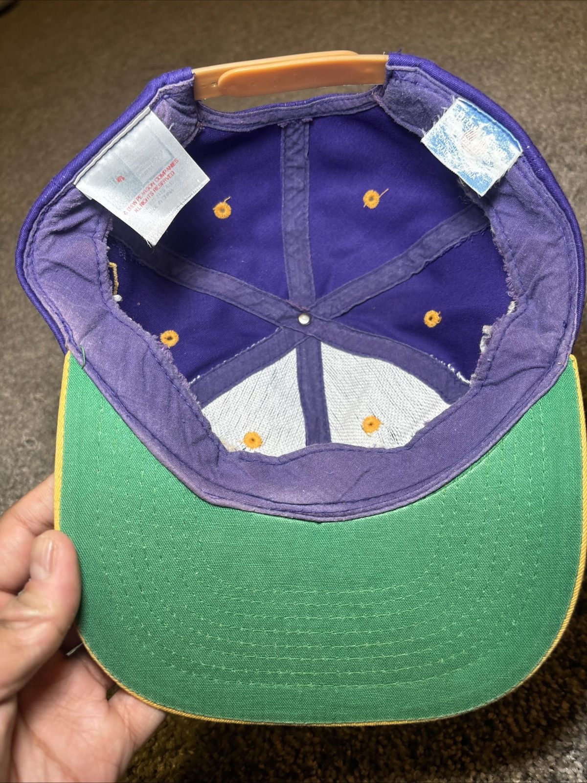 Drew Pearson × Vintage Vintage Minnesota Vikings Hat Cap Snapback Drew Pearson Size ONE SIZE - 5 Thumbnail