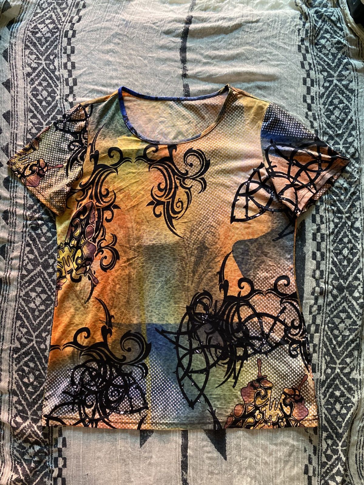 BEAUTY:BEAST トライバルタトゥーカットソー 20471120 × Beauty Beast Beauty Beast Tribal Baby Tee | Grailed
