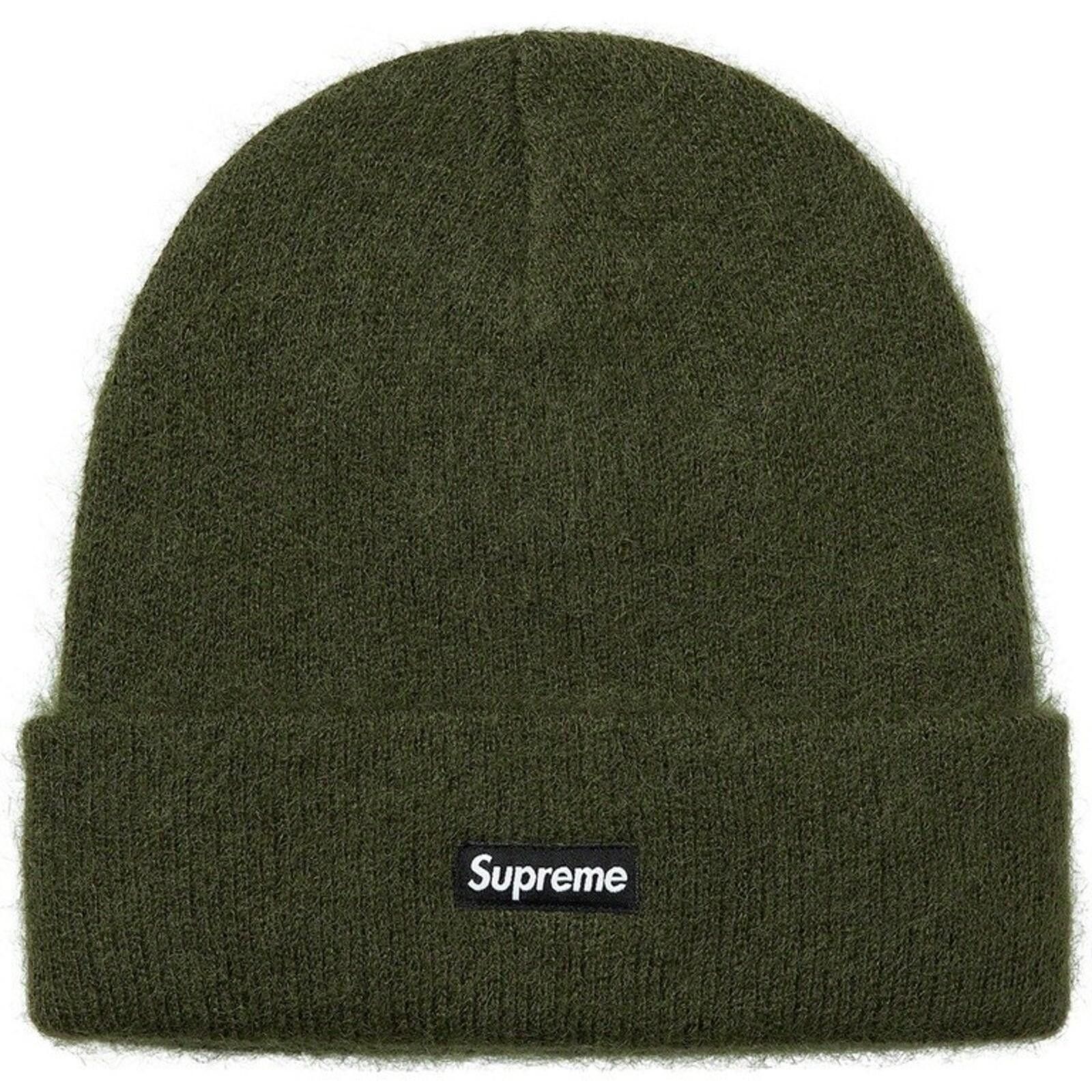 Supreme Supreme Tag Beanie FW25 Olive Green | Grailed