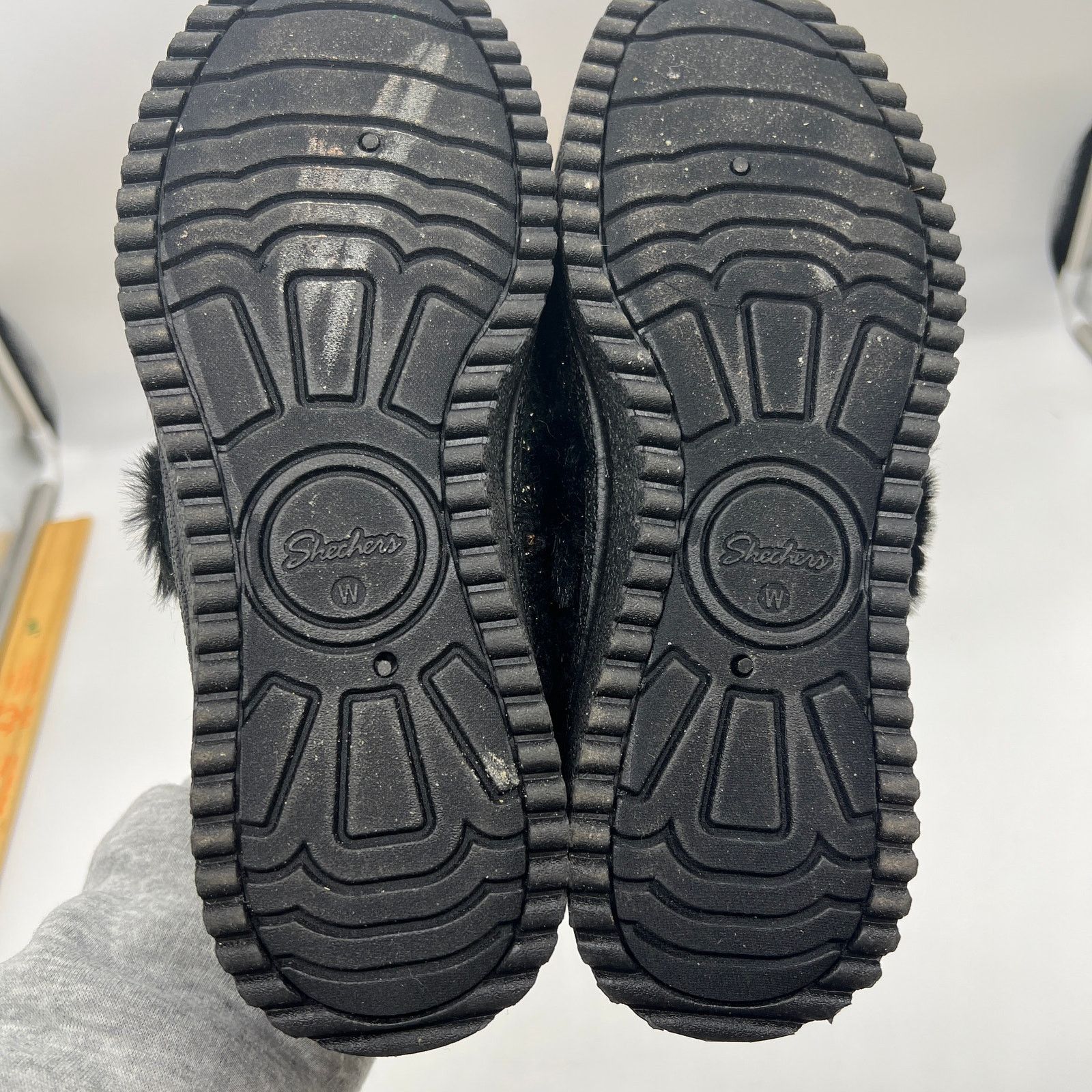 SKECHERS Skechers Slipper Womens Size 6 Wide Black Cozy Lite Size US 6 / IT 36 - 8 Thumbnail