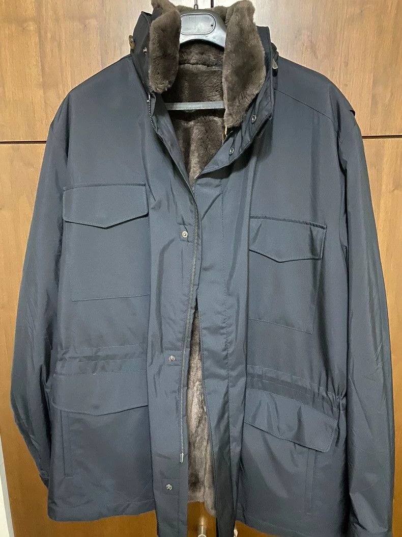 Loro Piana LORO PIANA A traveler's jacket coat Size US XL / EU 56 / 4 - 1 Thumbnail