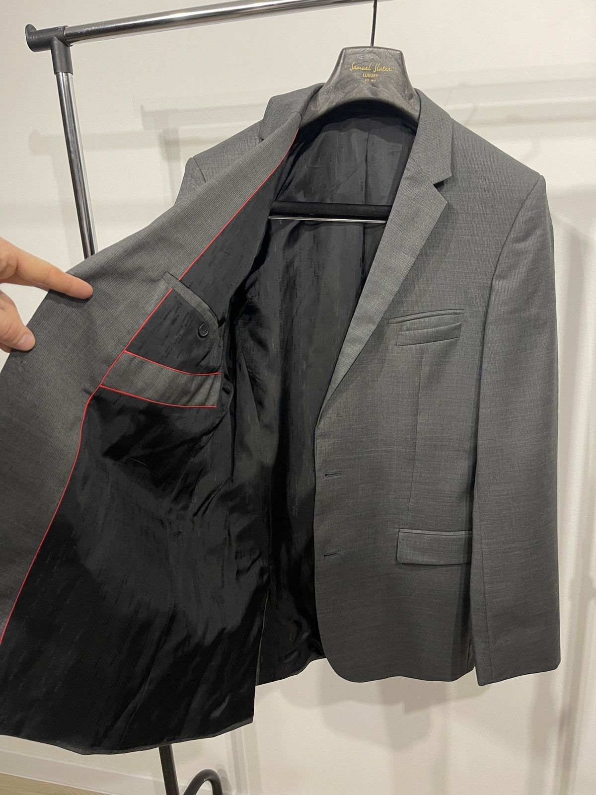 Hugo Boss Hugo boss blazer classic wool jacket Size 42R - 4 Thumbnail
