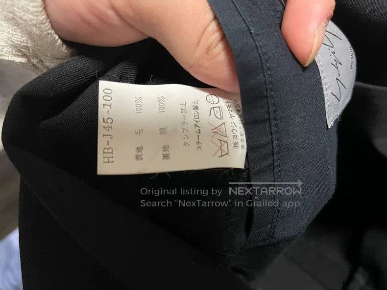 Yohji Yamamoto Yohji Yamamoto 2000SS Short Jacket. Size US M / EU 48-50 / 2 - 6 Thumbnail