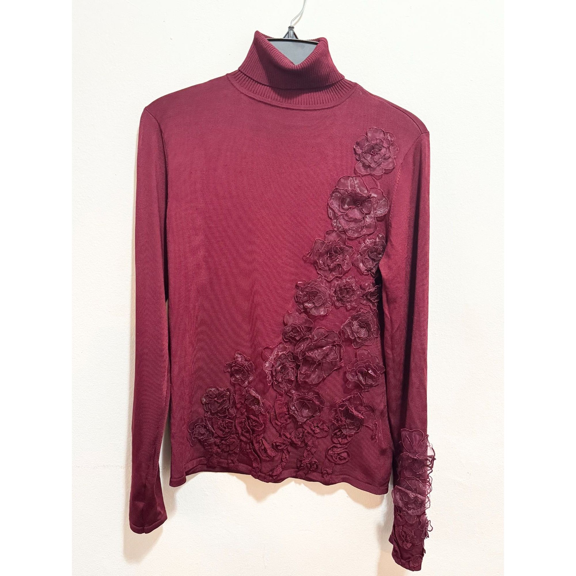 Vintage Ebene by Patrick Assuline Turtleneck Sweater Size 4 Size S / US 4 / IT 40 - 7 Thumbnail