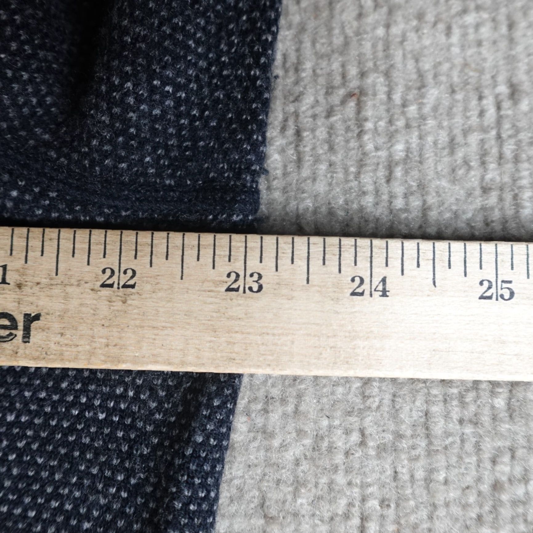 Vince Vince Mens Sweater XL Blue Gray Heather Wool Cashmere Blend Henley Collar Shirt? Size US XL / EU 56 / 4 - 7 Thumbnail