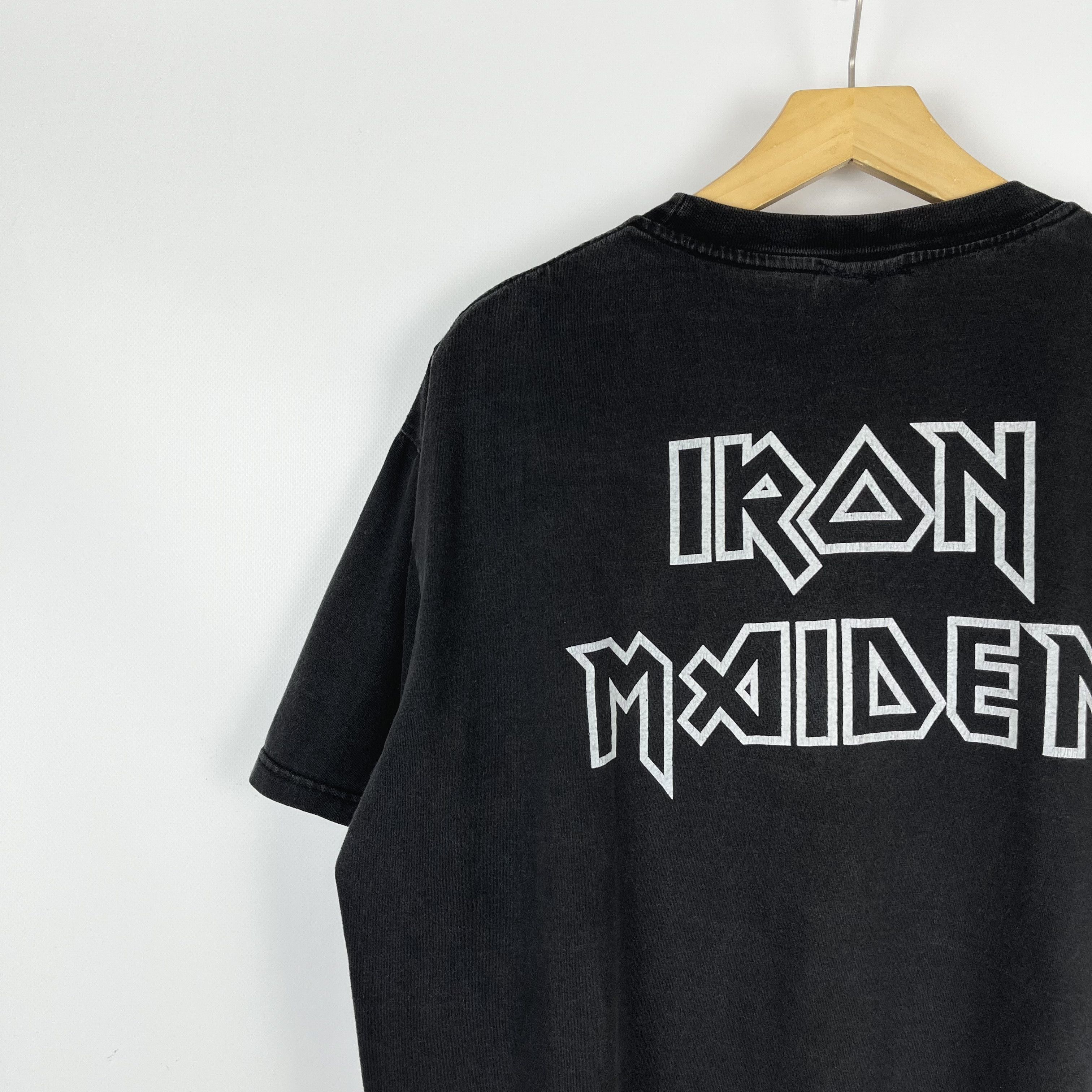 Band Tees Vintage Iron Maiden Rare Rock Band T Shirt 90’s Size US XL / EU 56 / 4 - 20 Thumbnail