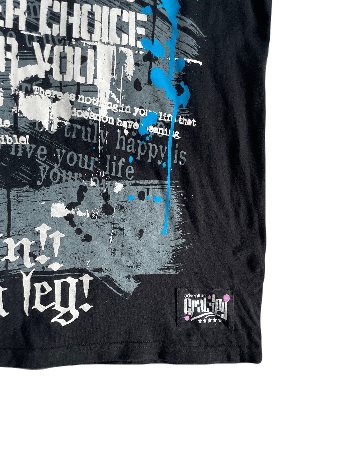 If Six Was Nine 2000s Japanese archive Gyaruo Poem Graphic T-Shirts Y2K Size US S / EU 44-46 / 1 - 6 Thumbnail