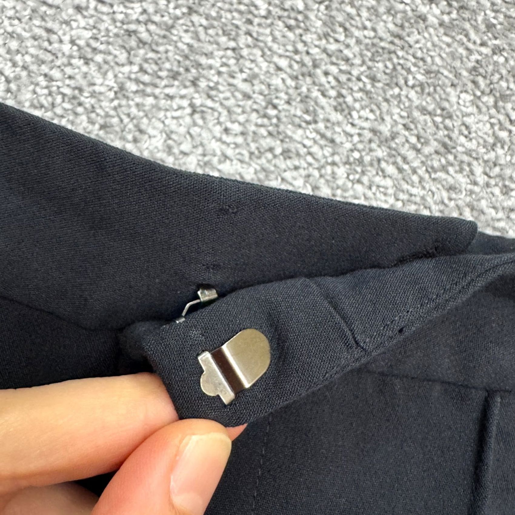 Anthropologie Anthropologie Maeve High Rise Trouser Dress Pants Womens 4 Black Cuffed Classic Size 27" / US 4 / IT 40 - 4 Thumbnail