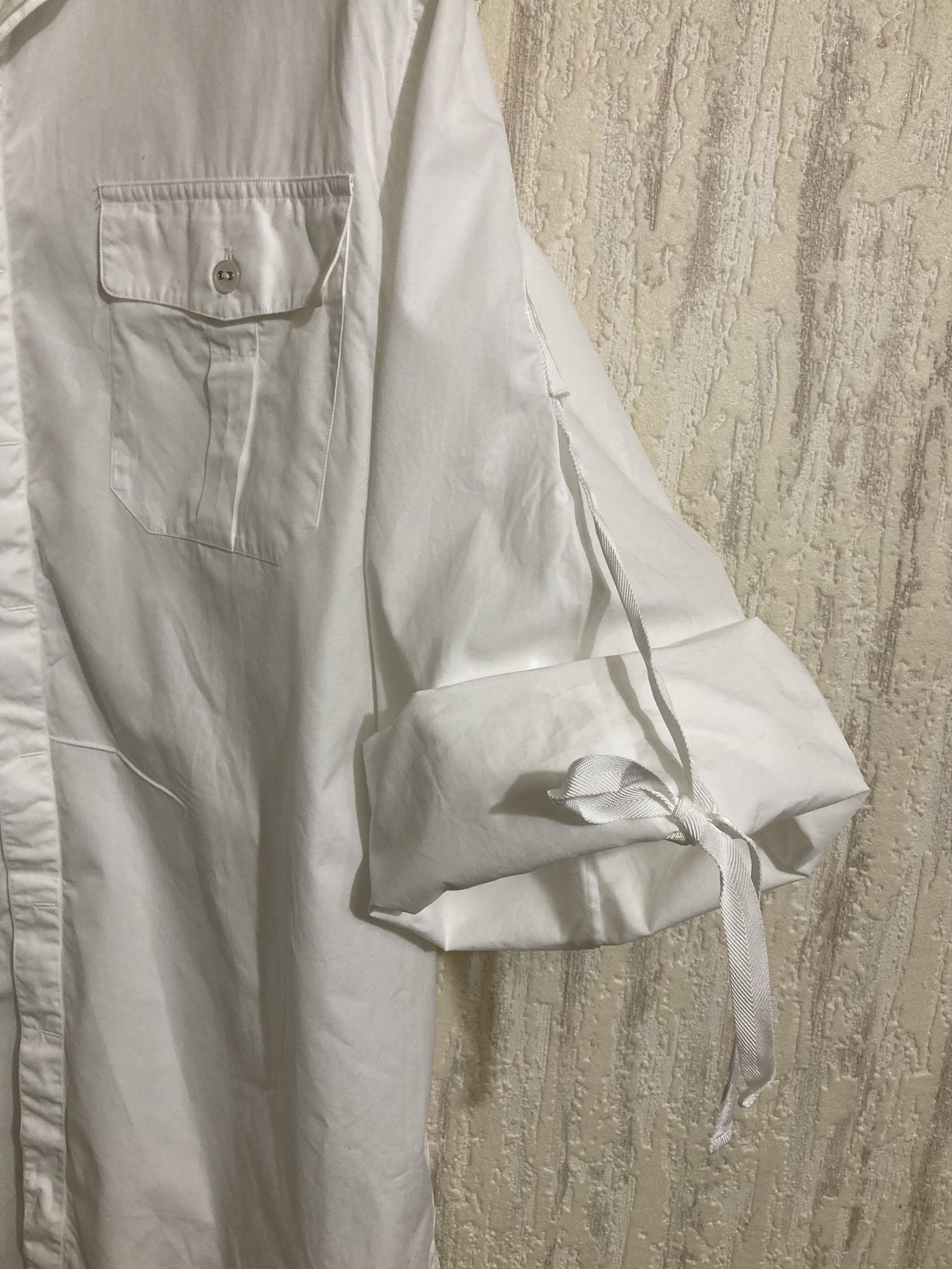 Designer × Ralph Lauren × Vintage VTG Ralph Lauren Black LabelTie-Sleeve Safari Kimono Shirt Size XL / US 12-14 / IT 48-50 - 9 Thumbnail