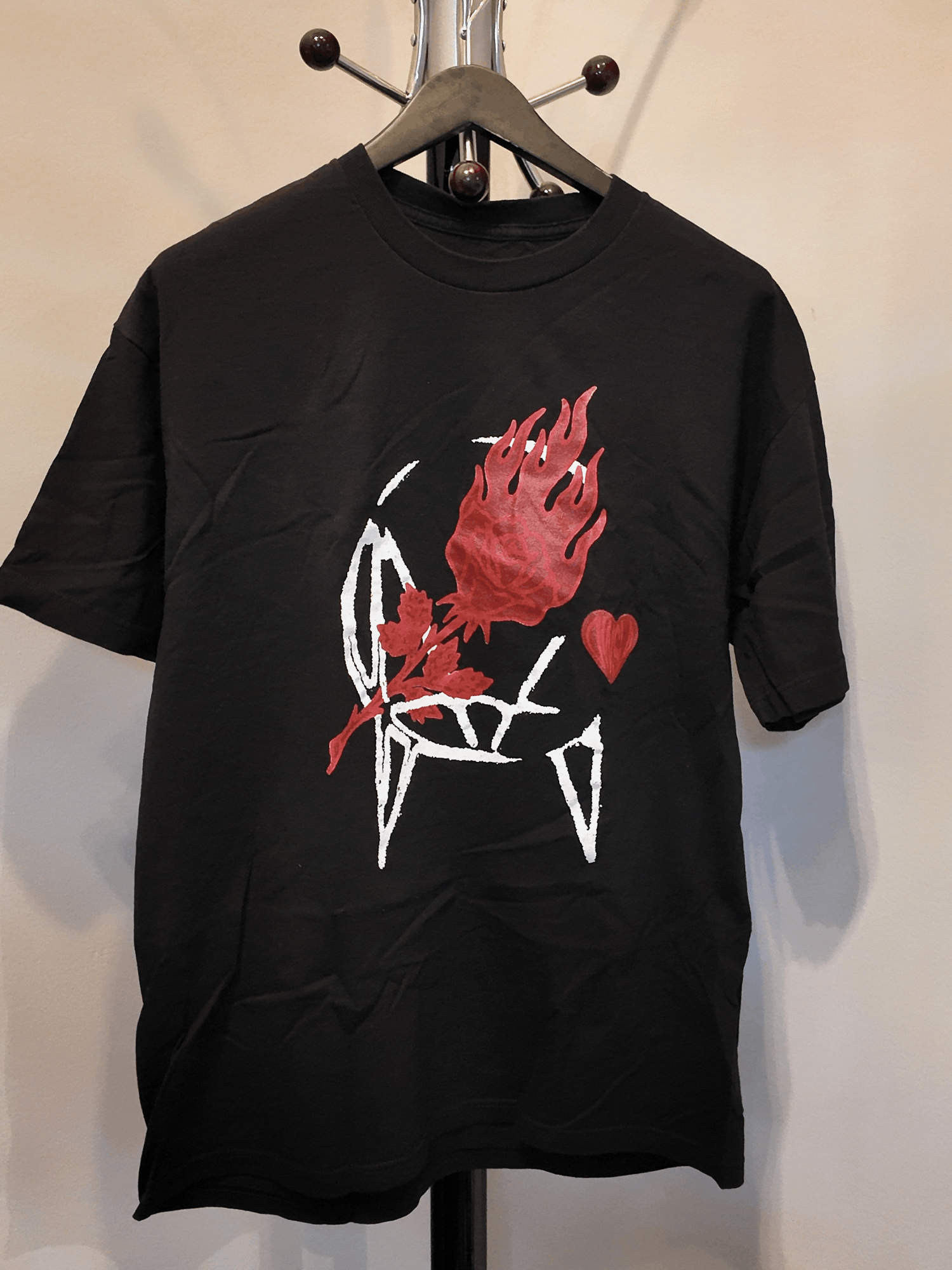 00s archive burning sho ドクロ カットソー 希少 if Burning Sho | Grailed