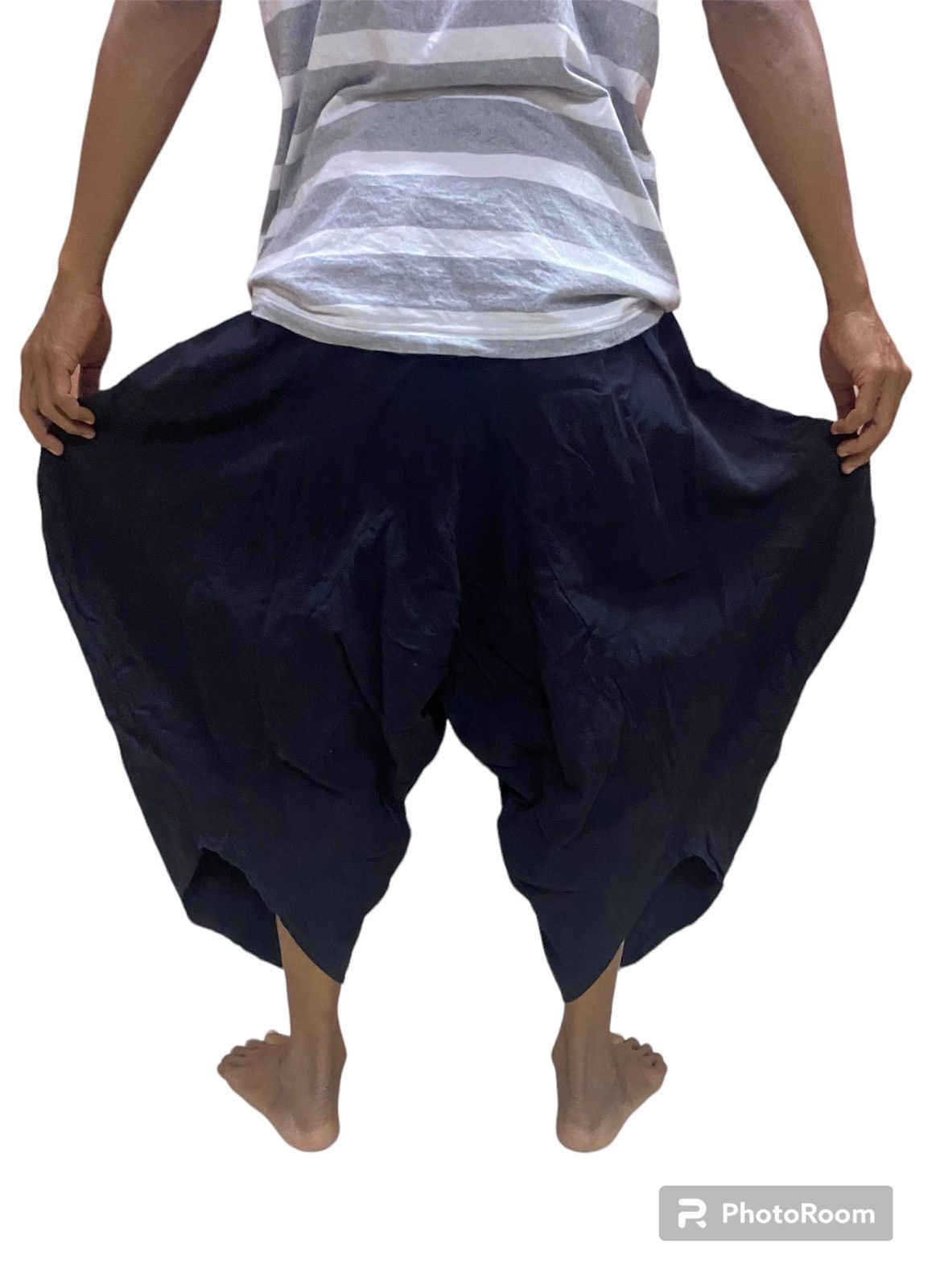 Japanese Brand Yohji Yamamoto Inspired Hakama Balloon Pants Size 27-34 Size US 34 / EU 50 - 16 Thumbnail