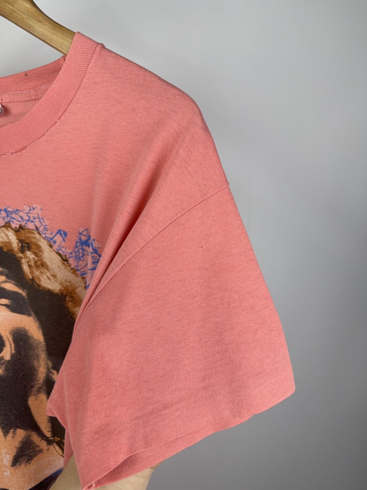 Band Tees Rare 1988 Richard Marx Tour Tee Pink Cracked Print USA Size US L / EU 52-54 / 3 - 5 Thumbnail
