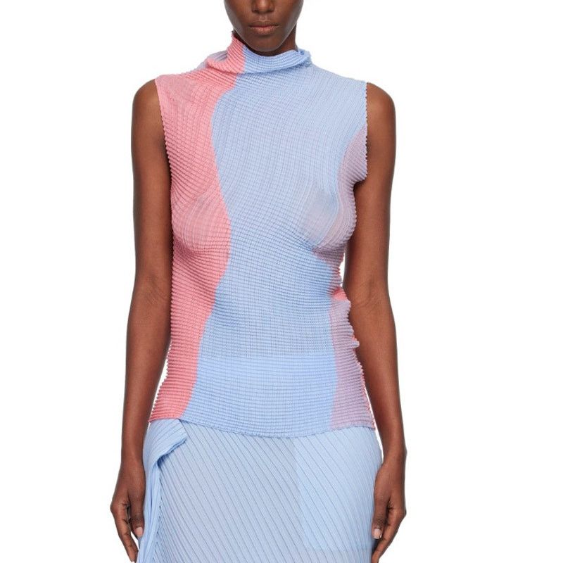 Issey Miyake Issey Miyake Mainline Pleated Long Sleeve High Neck Size M / US 6-8 / IT 42-44 - 2 Thumbnail