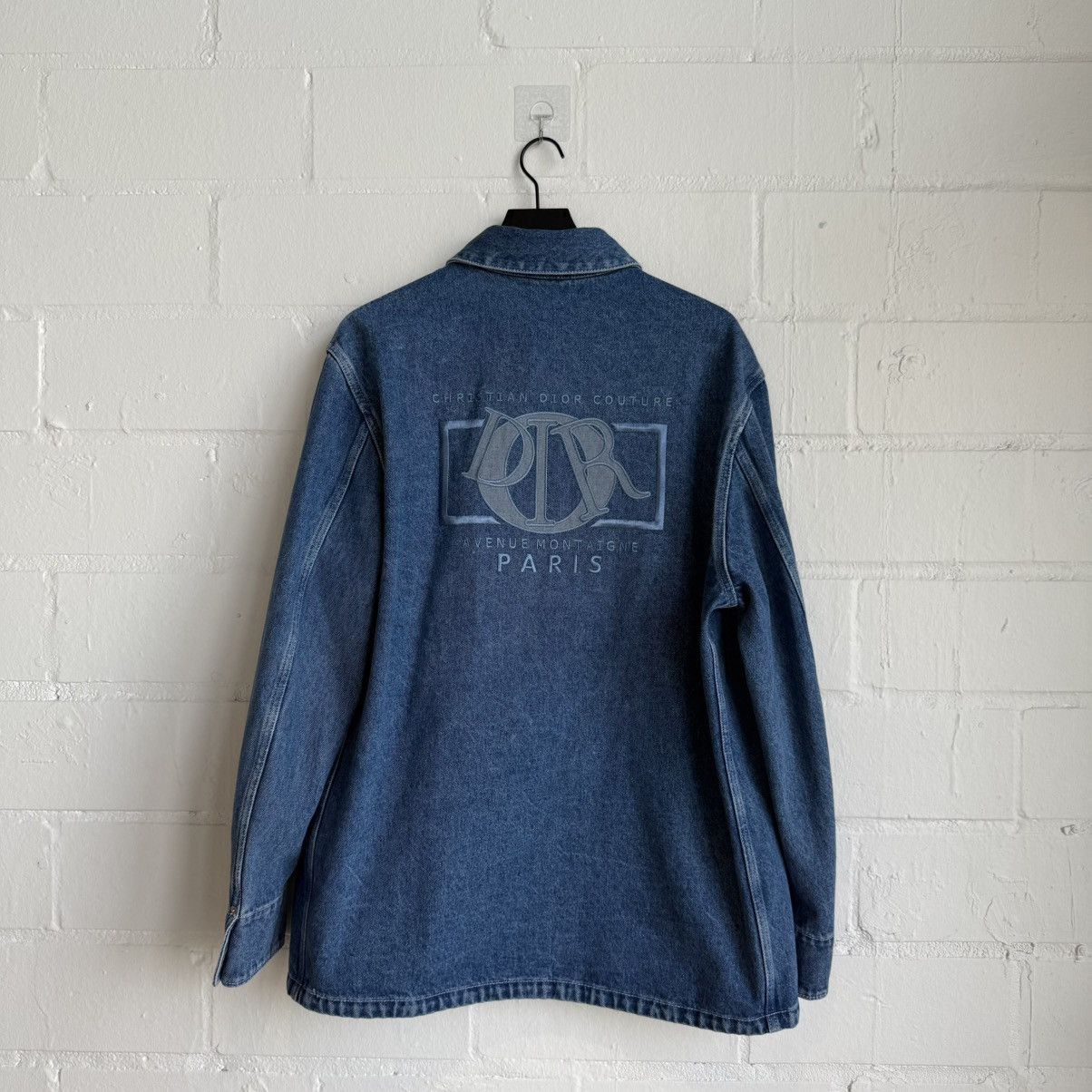 Dior Dior Blue Denim Jacket Size US XL / EU 56 / 4 - 2 Thumbnail