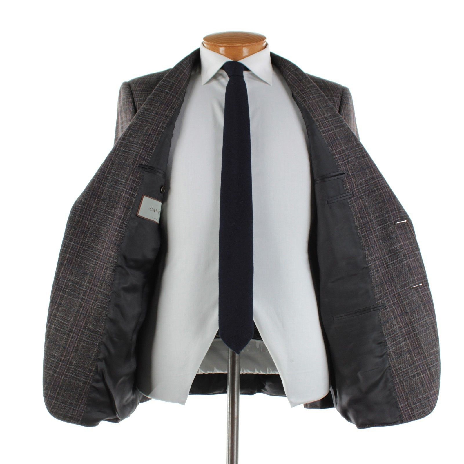 Canali Canali Sport Coat Size 42 Regular US in Brown Size 42R - 6 Thumbnail
