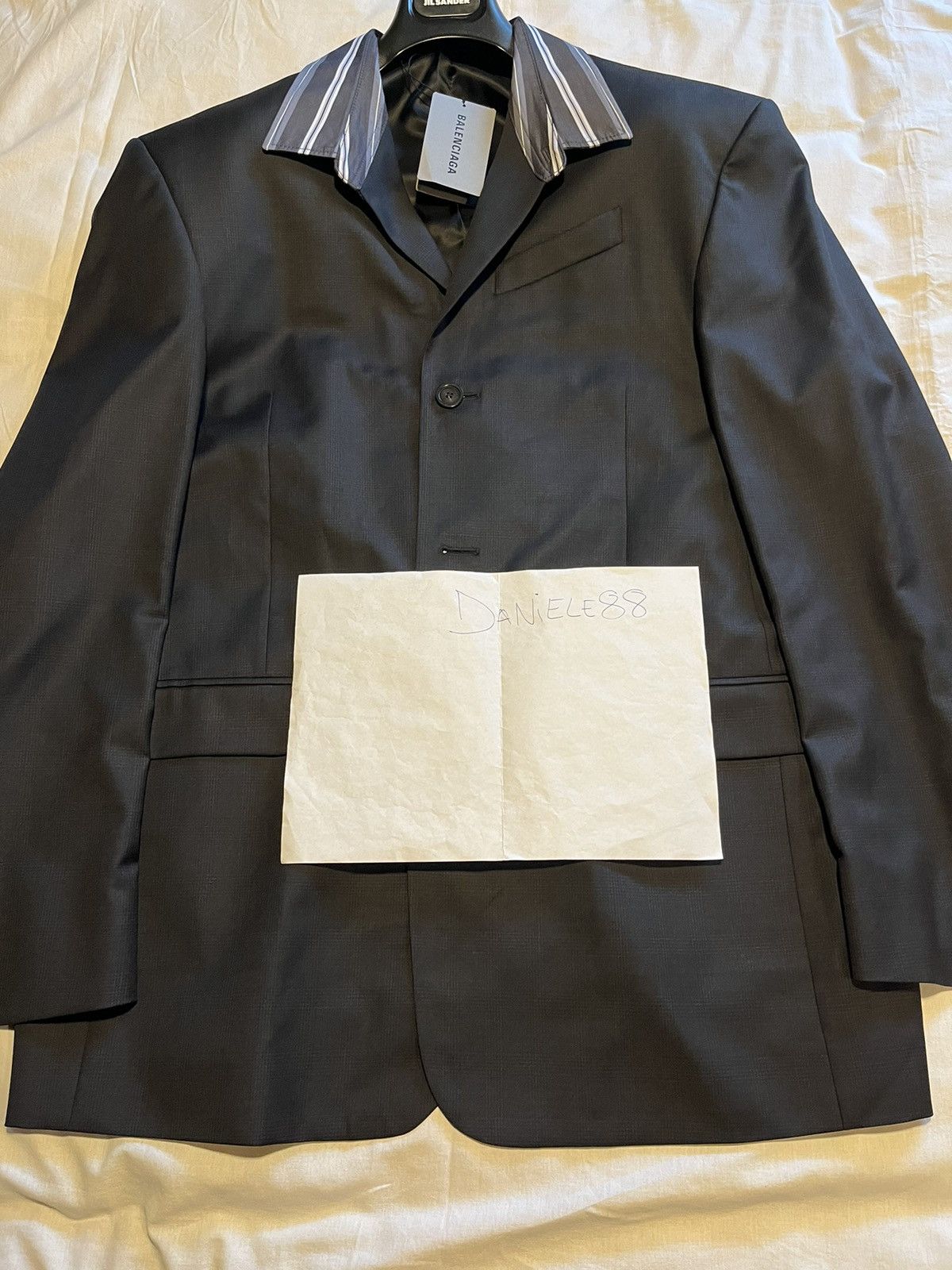 Balenciaga Balenciaga shirt collar oversized blazer. Size US M / EU 48-50 / 2 - 5 Thumbnail
